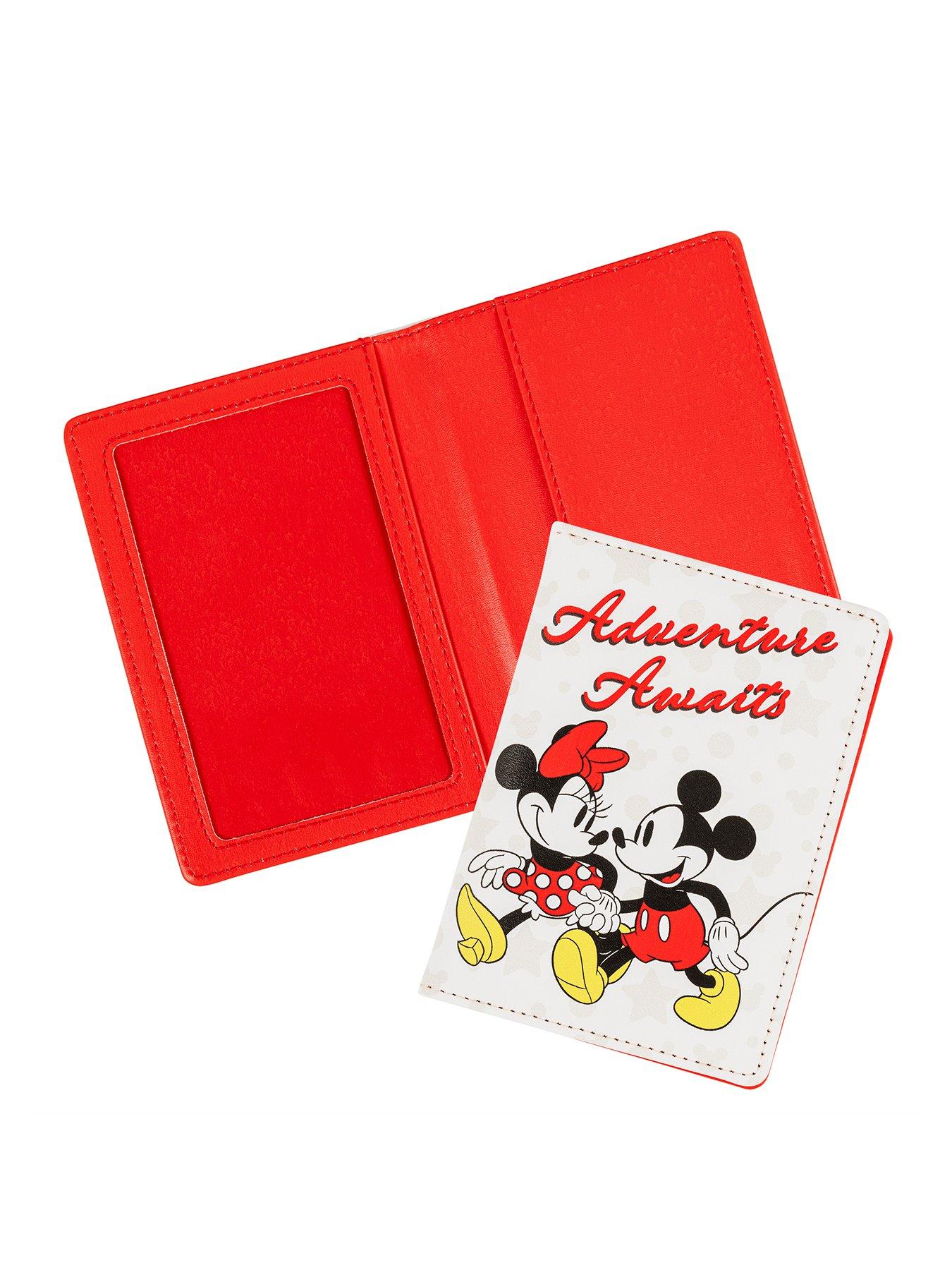 Image 1 of 2 of Disney MICKEY & MINNIE PASSPORT HOLDER