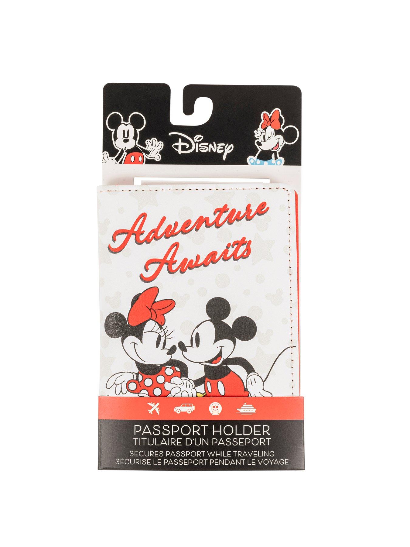 Image 2 of 2 of Disney MICKEY & MINNIE PASSPORT HOLDER