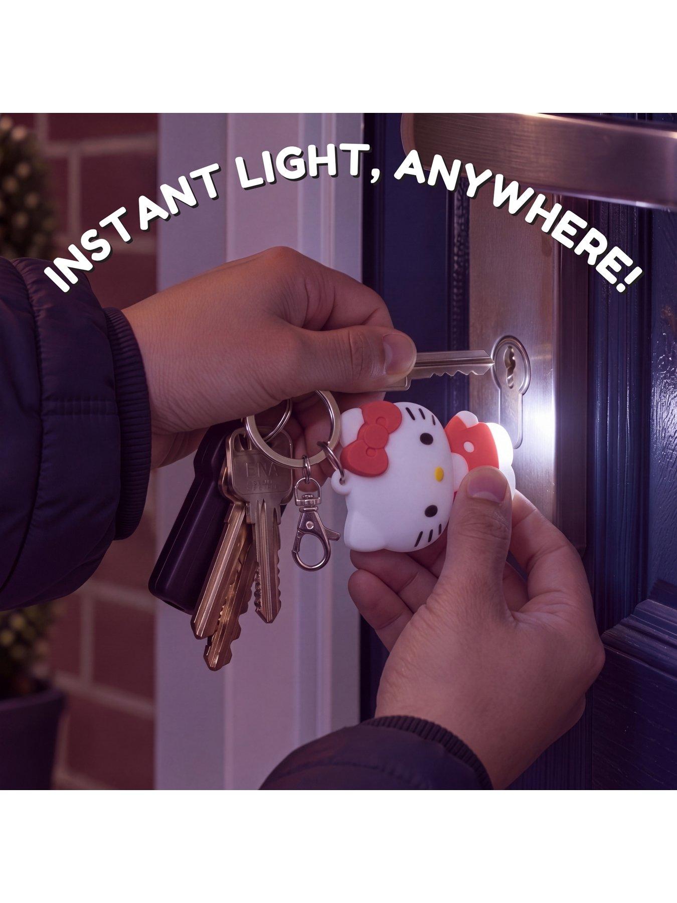 Image 2 of 7 of Hello Kitty 3D Figure keychain with LED Flashlight Hello Kitty