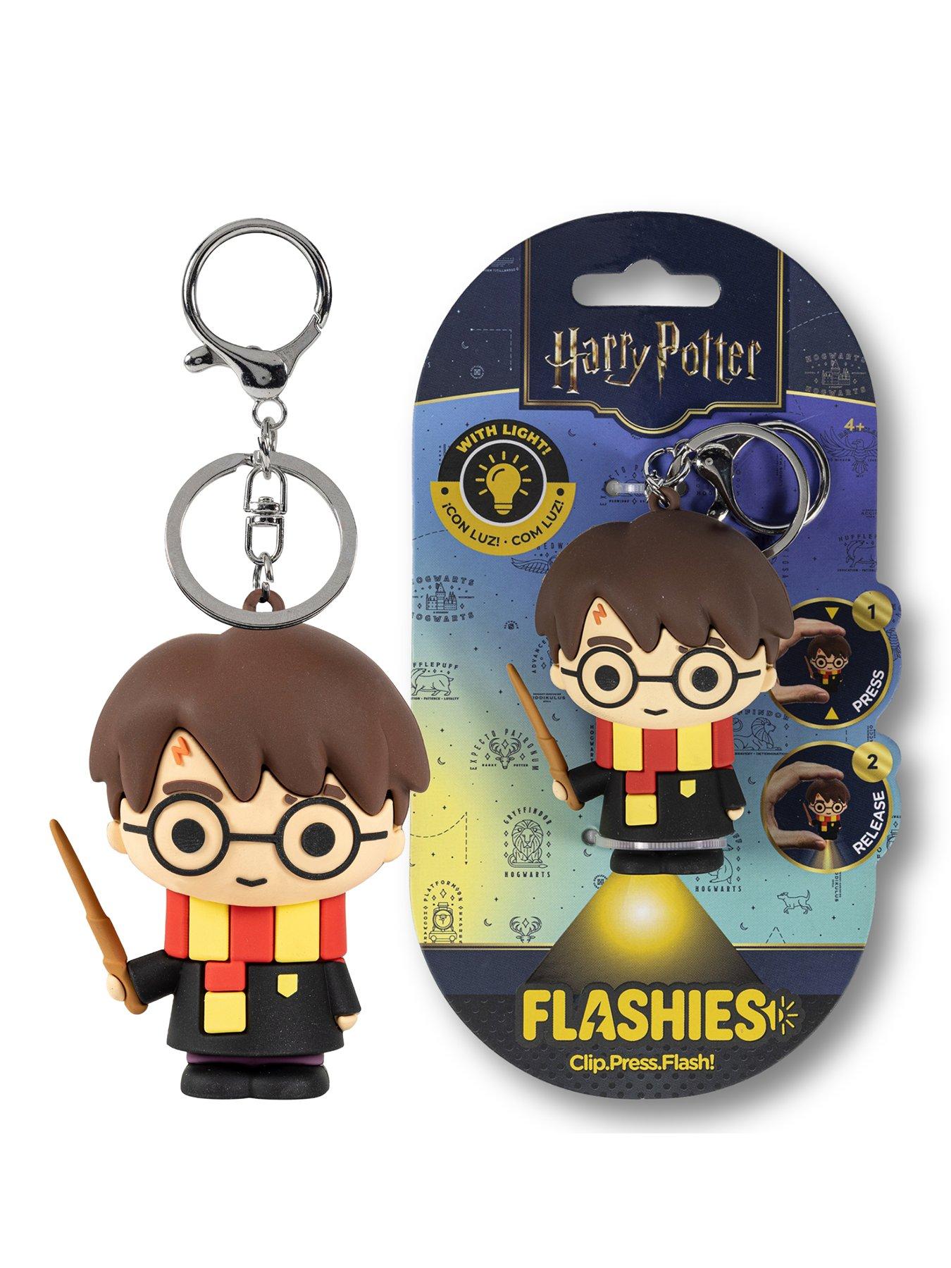 Image 1 of 7 of Harry Potter Press-To-Light LED Keychain - Multi