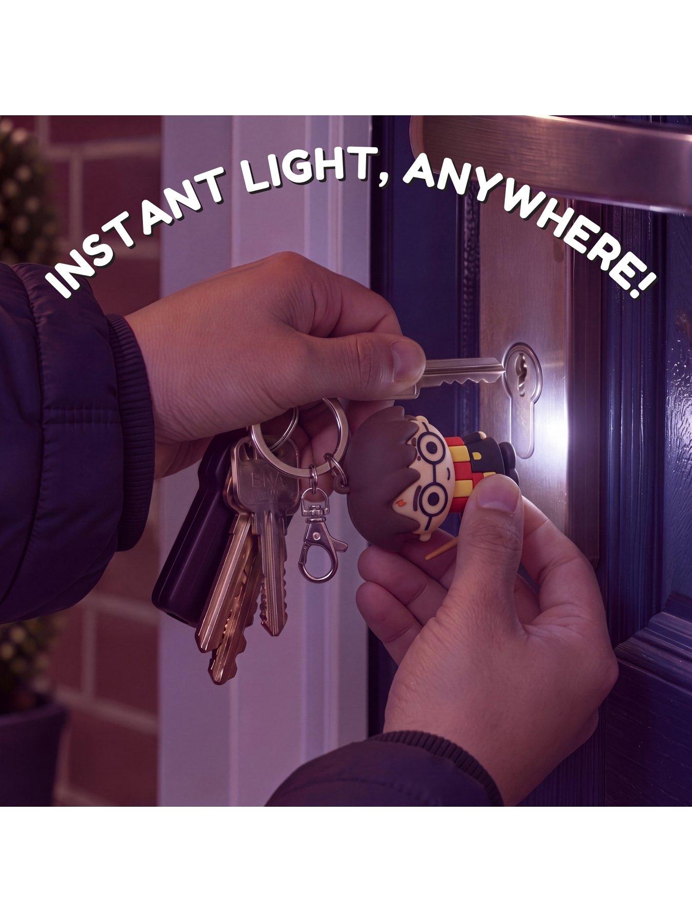 Image 2 of 7 of Harry Potter Press-To-Light LED Keychain - Multi