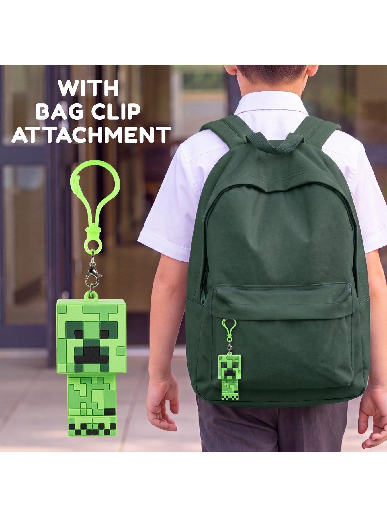 Image 3 of 7 of Minecraft 3d Keychain with led Flashlight Minecraft