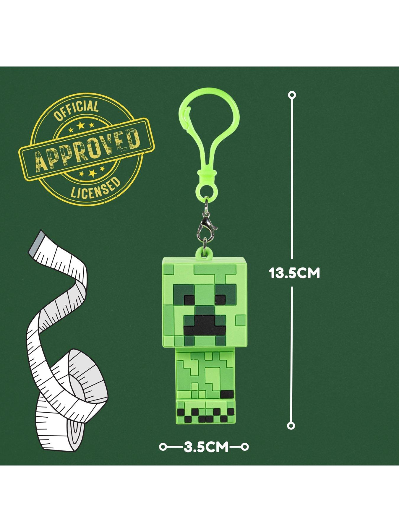 Image 5 of 7 of Minecraft 3d Keychain with led Flashlight Minecraft