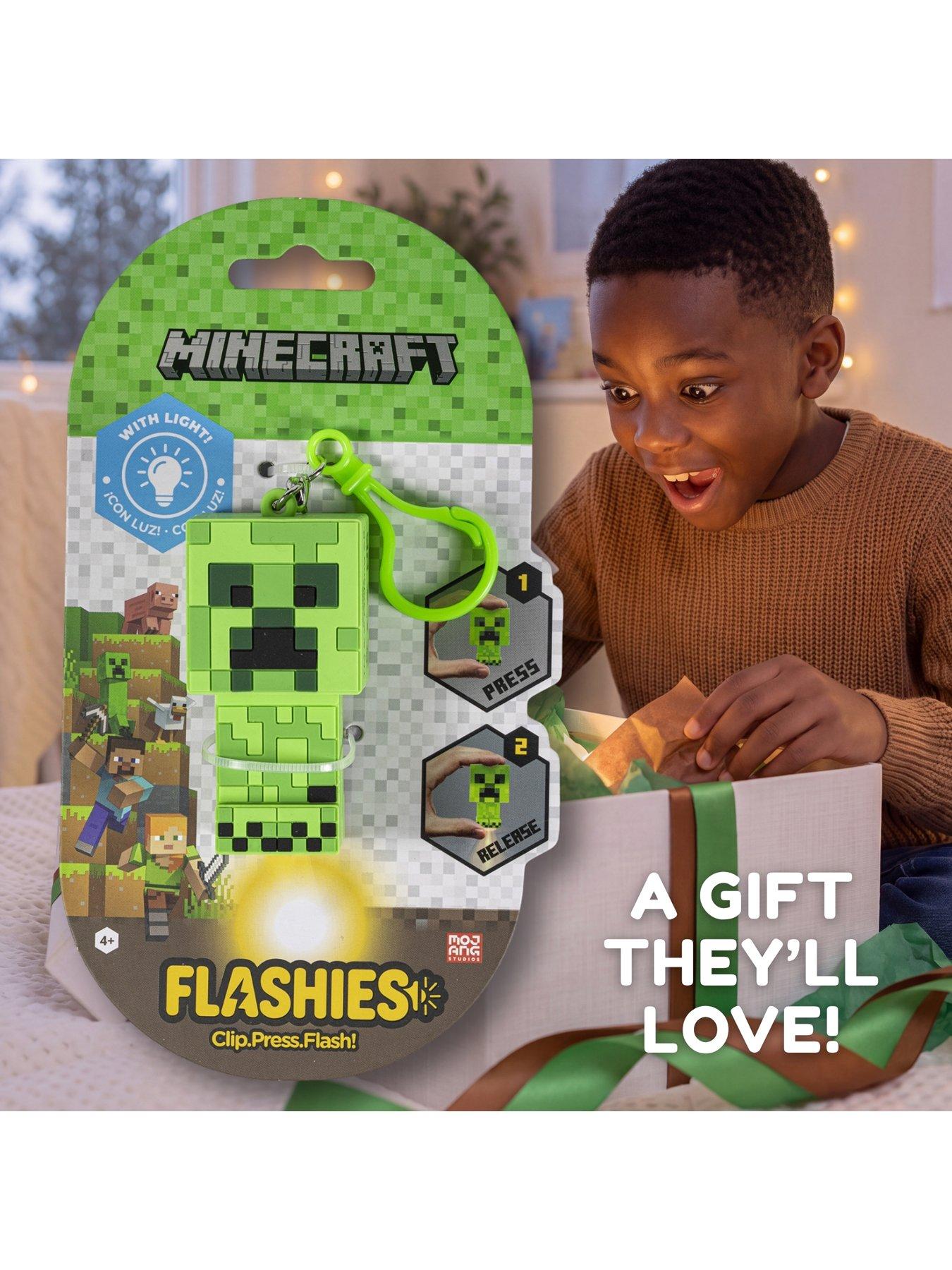 Image 6 of 7 of Minecraft 3d Keychain with led Flashlight Minecraft