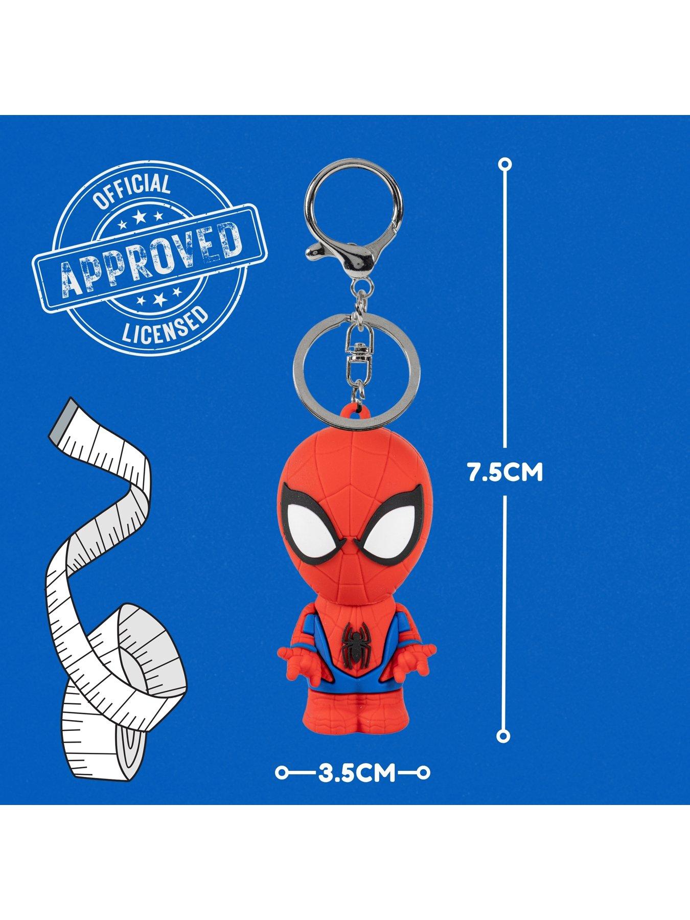 Image 5 of 7 of Spiderman 3D Figure keychain with Spiderman LED Flashlight