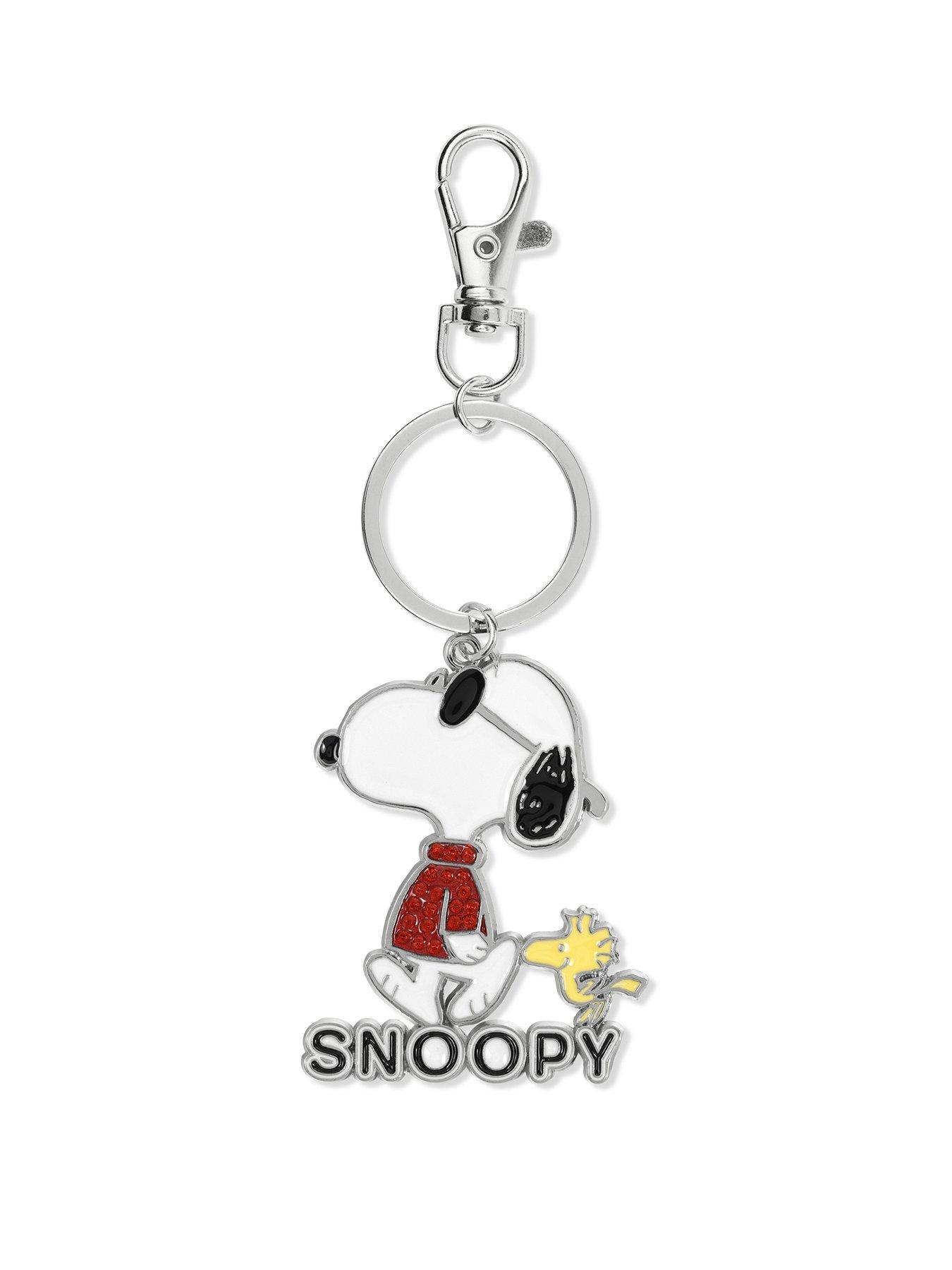 Image 1 of 3 of Snoopy Peanuts Snoopy &amp; Woodstock Key Chain