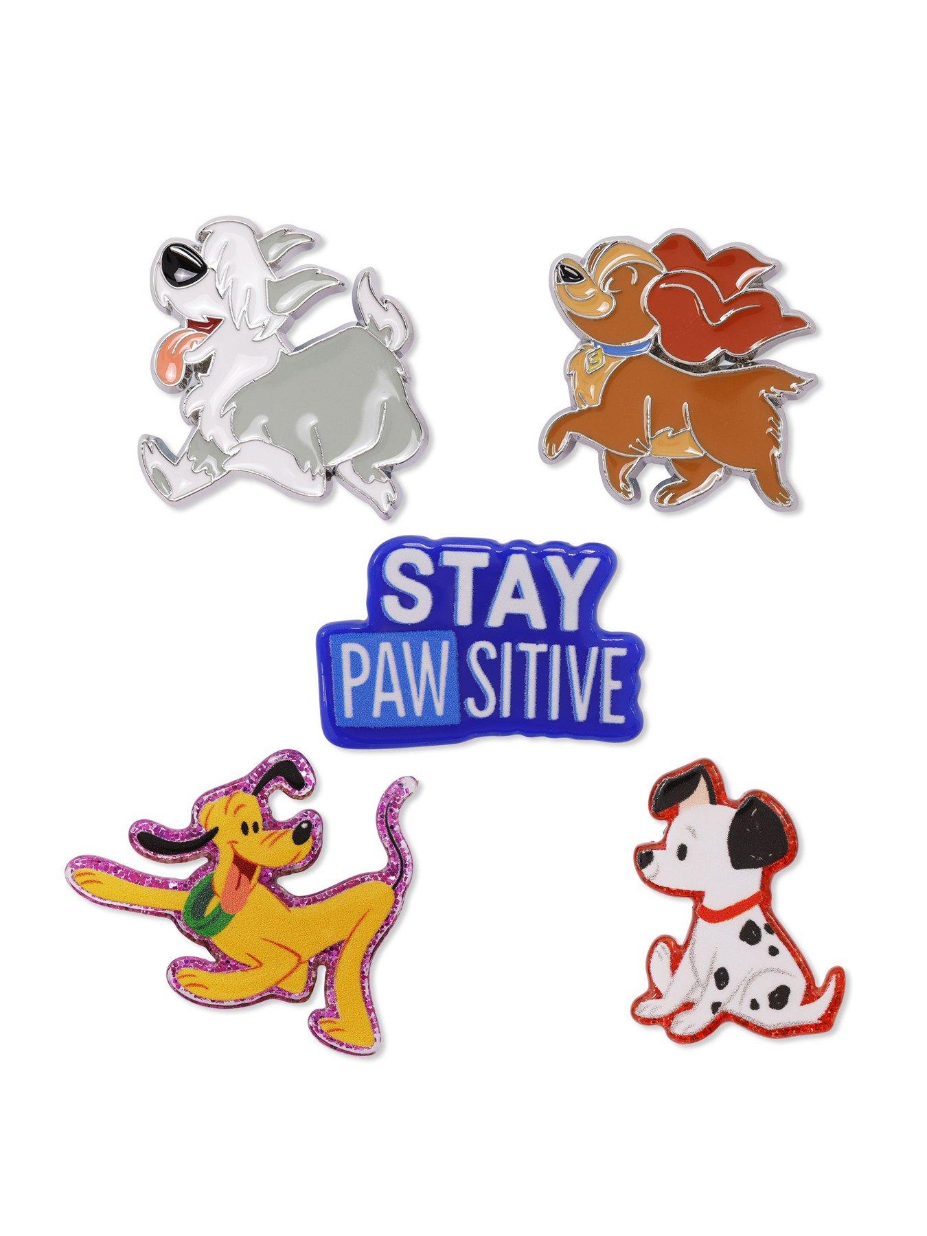 Image 2 of 3 of Disney 5 Piece Disney Dog Pin Badges Set&nbsp;