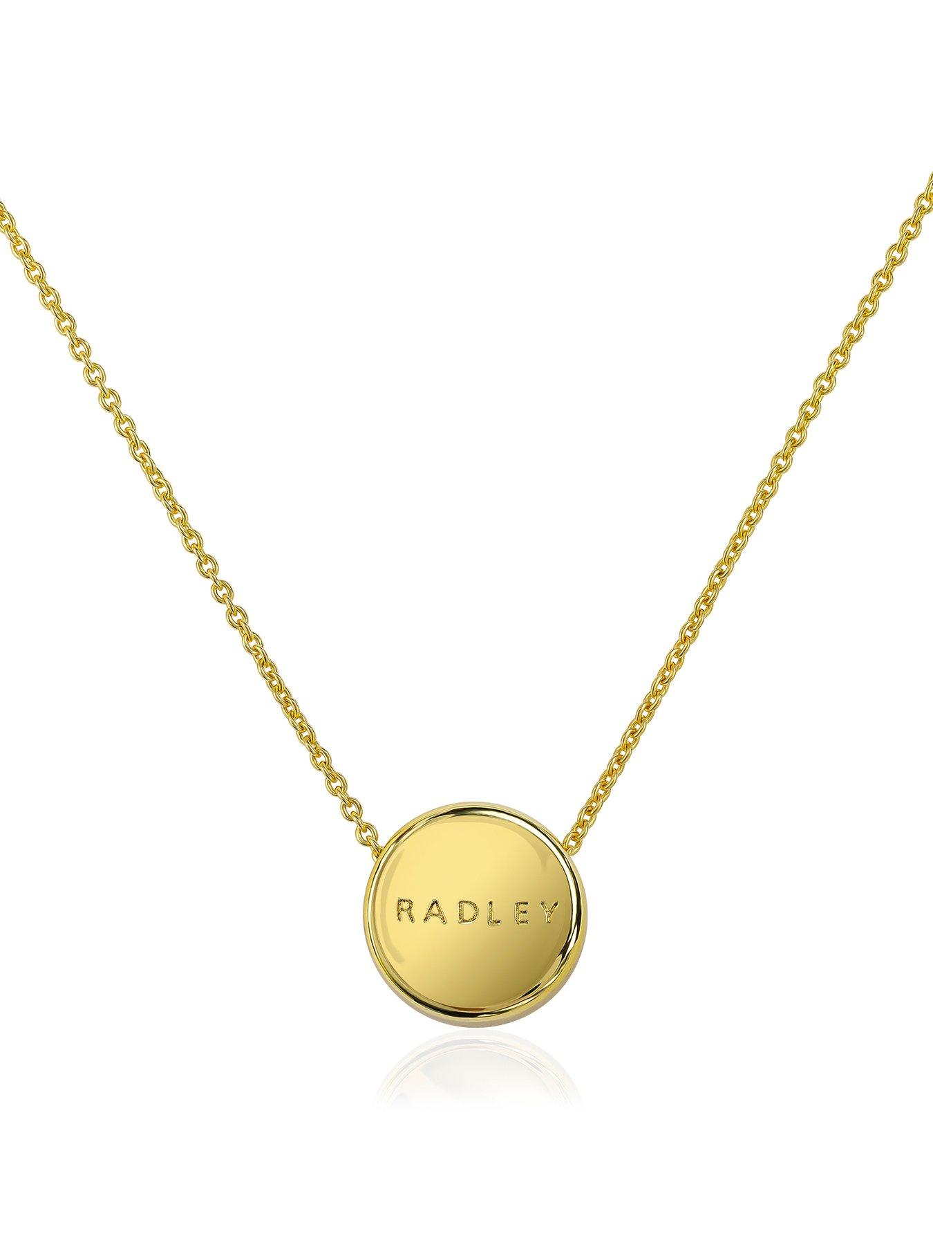 Image 3 of 4 of Radley 18ct Gold Plated Disc Necklace