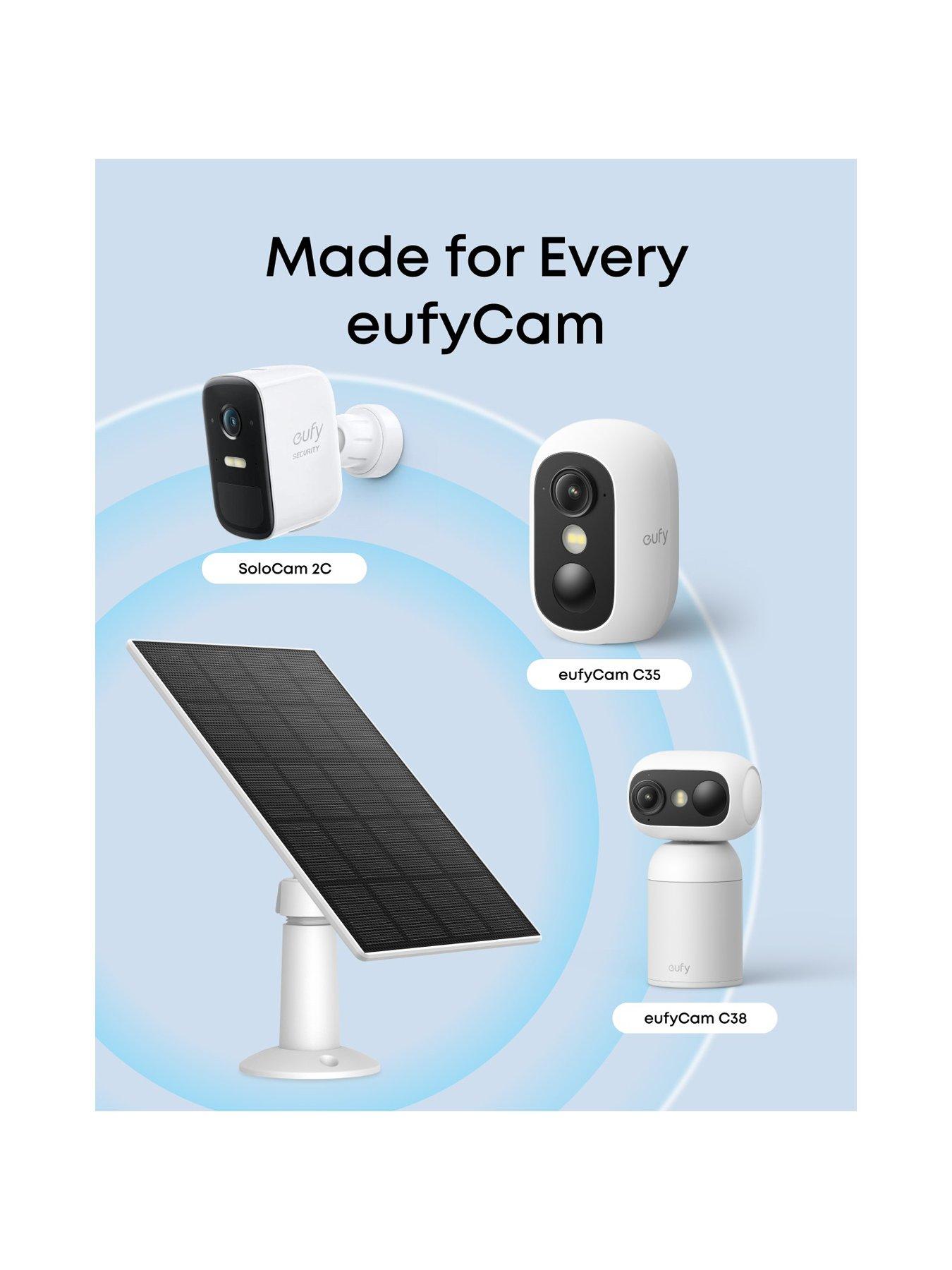 Image 6 of 7 of Eufy eufyCam C35 Solo with Solar Panel C10 White