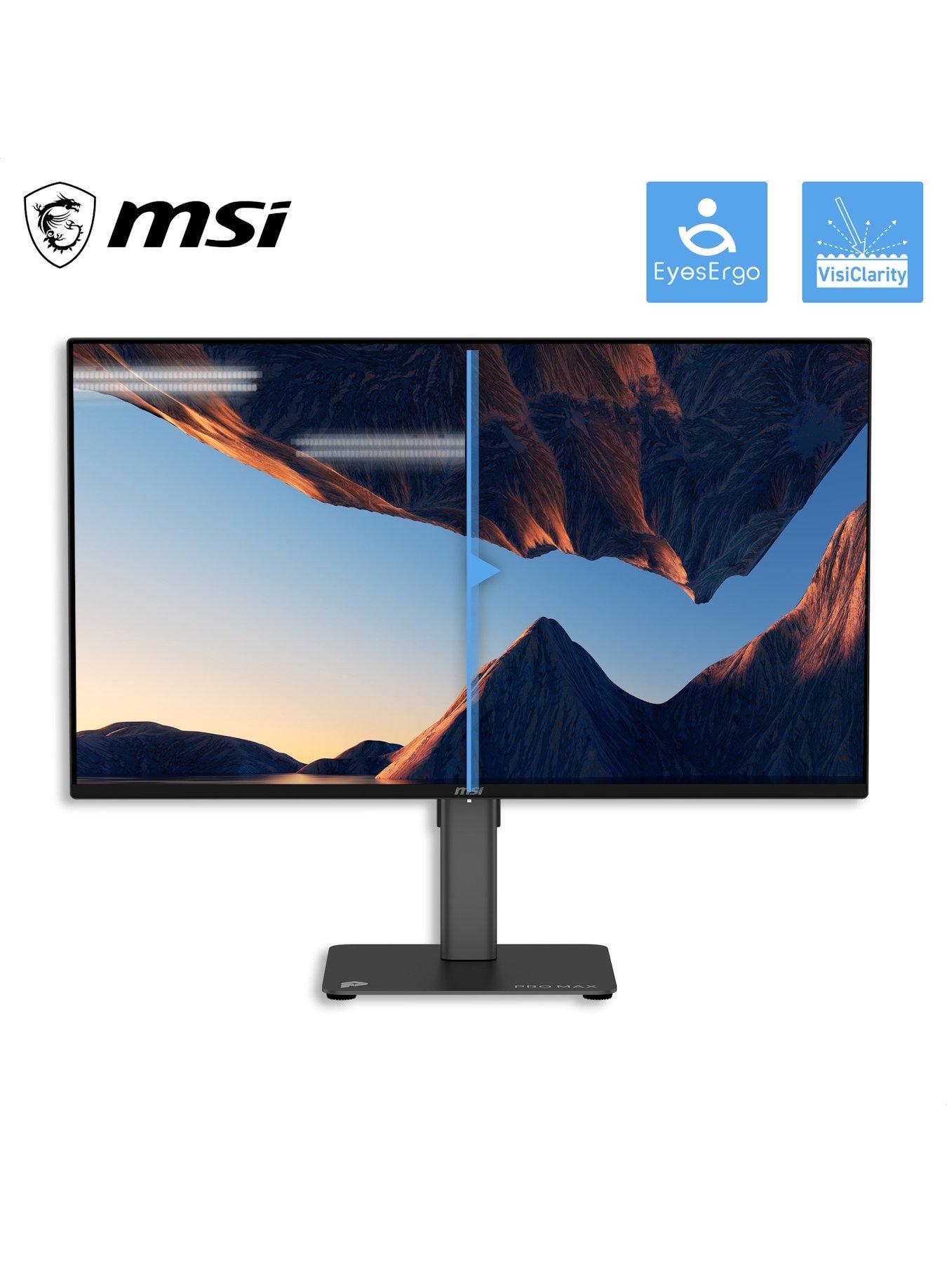 Image 5 of 6 of MSI PRO MAX 271QPX14G 27 inch, QD-OLED, WQHD, 144Hz, Adaptive Sync HDR Ready Monitor