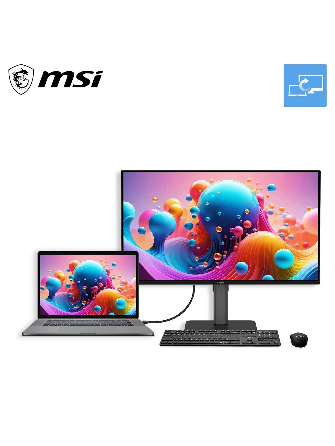 Image 6 of 6 of MSI PRO MAX 271QPX14G 27 inch, QD-OLED, WQHD, 144Hz, Adaptive Sync HDR Ready Monitor