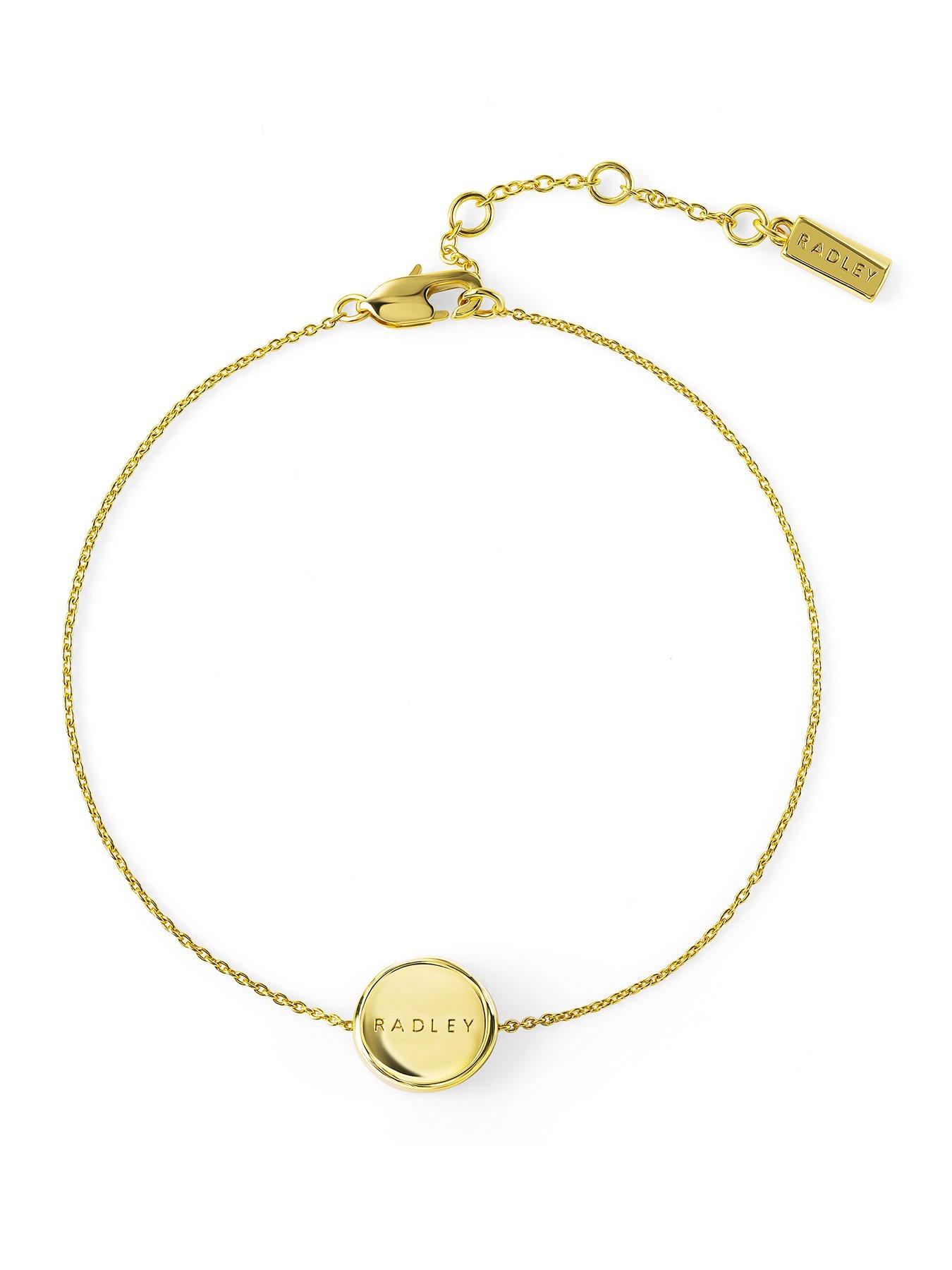 Image 1 of 4 of Radley 18ct Gold Plated Disc Bracelet