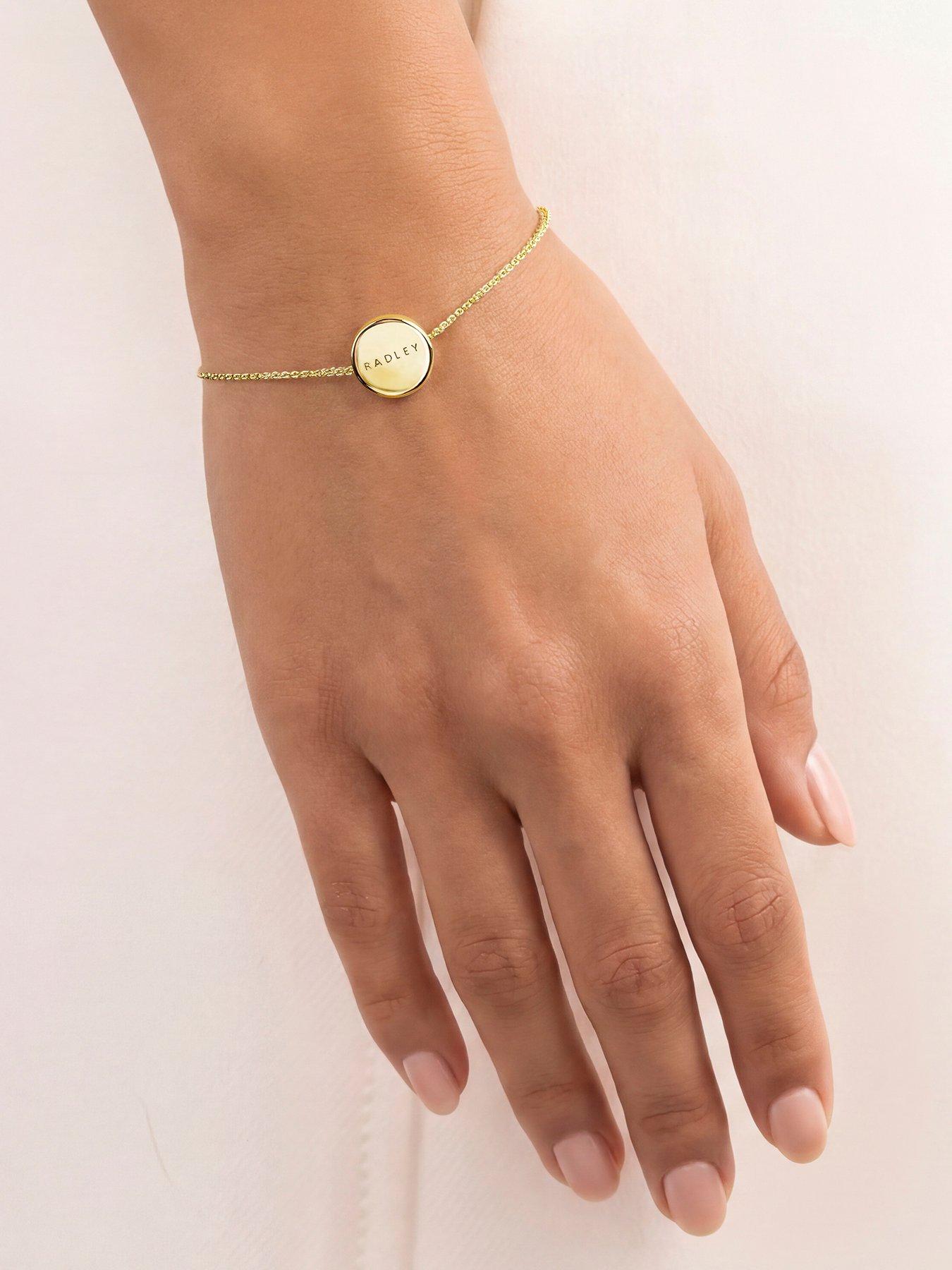 Image 2 of 4 of Radley 18ct Gold Plated Disc Bracelet