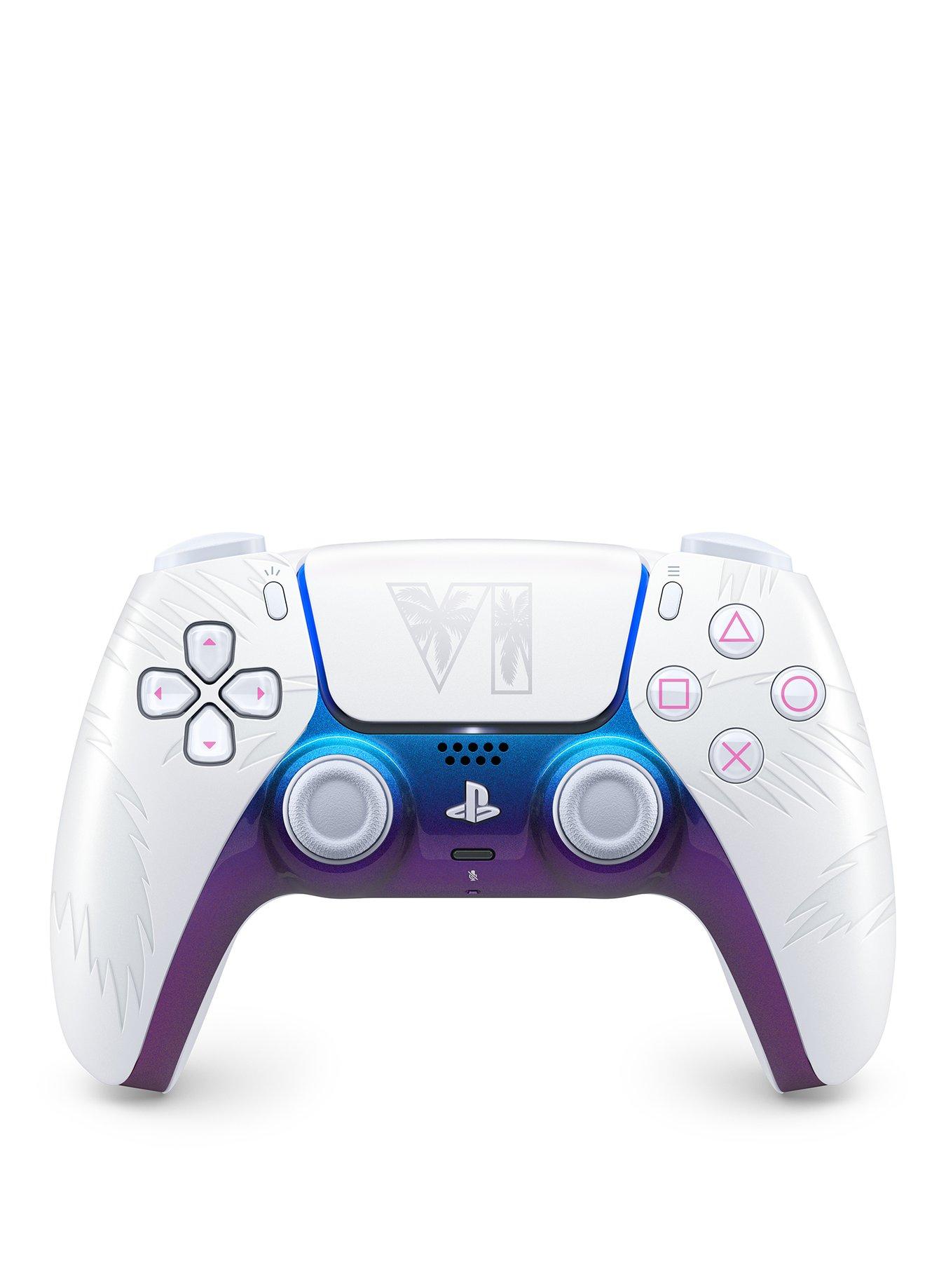 Playstation PlayStation®5 DualSense® Wireless Controller – Grand Theft Auto VI White Limited Edition - For PS5, PC, Mac  &  Mobile