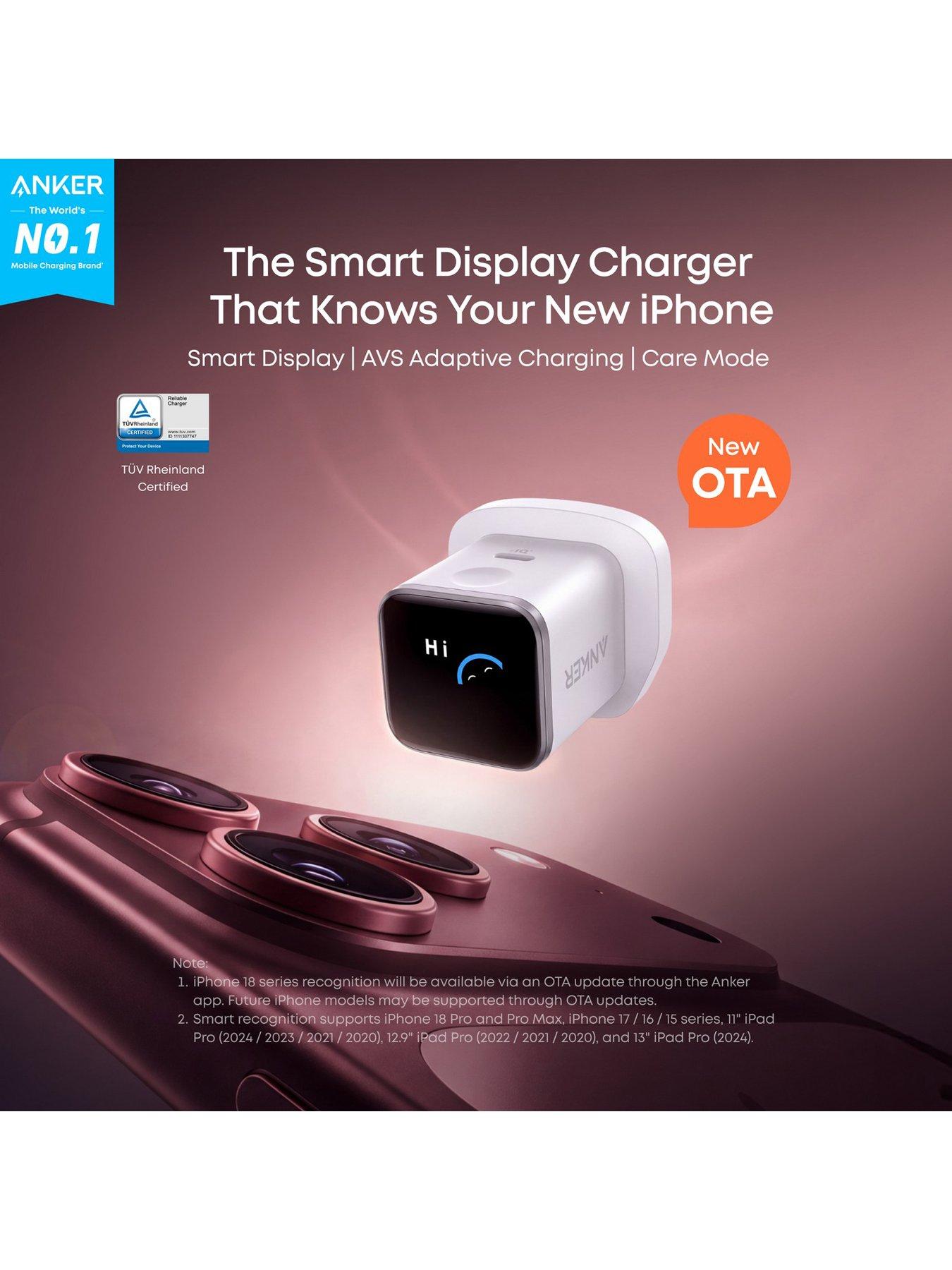 Image 3 of 7 of Anker Anker Nano USB-C Charger, 45W Fast Charging with Smart Display