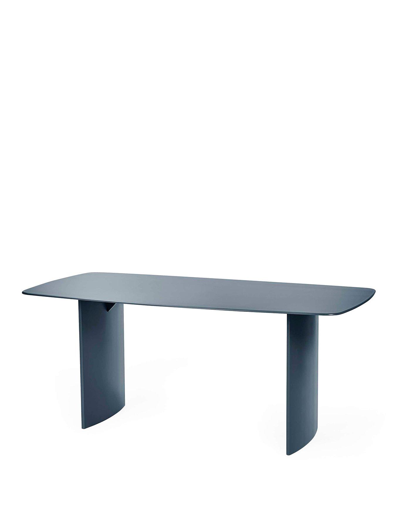 Image 2 of 7 of Julian Bowen Element Glass Dining Table