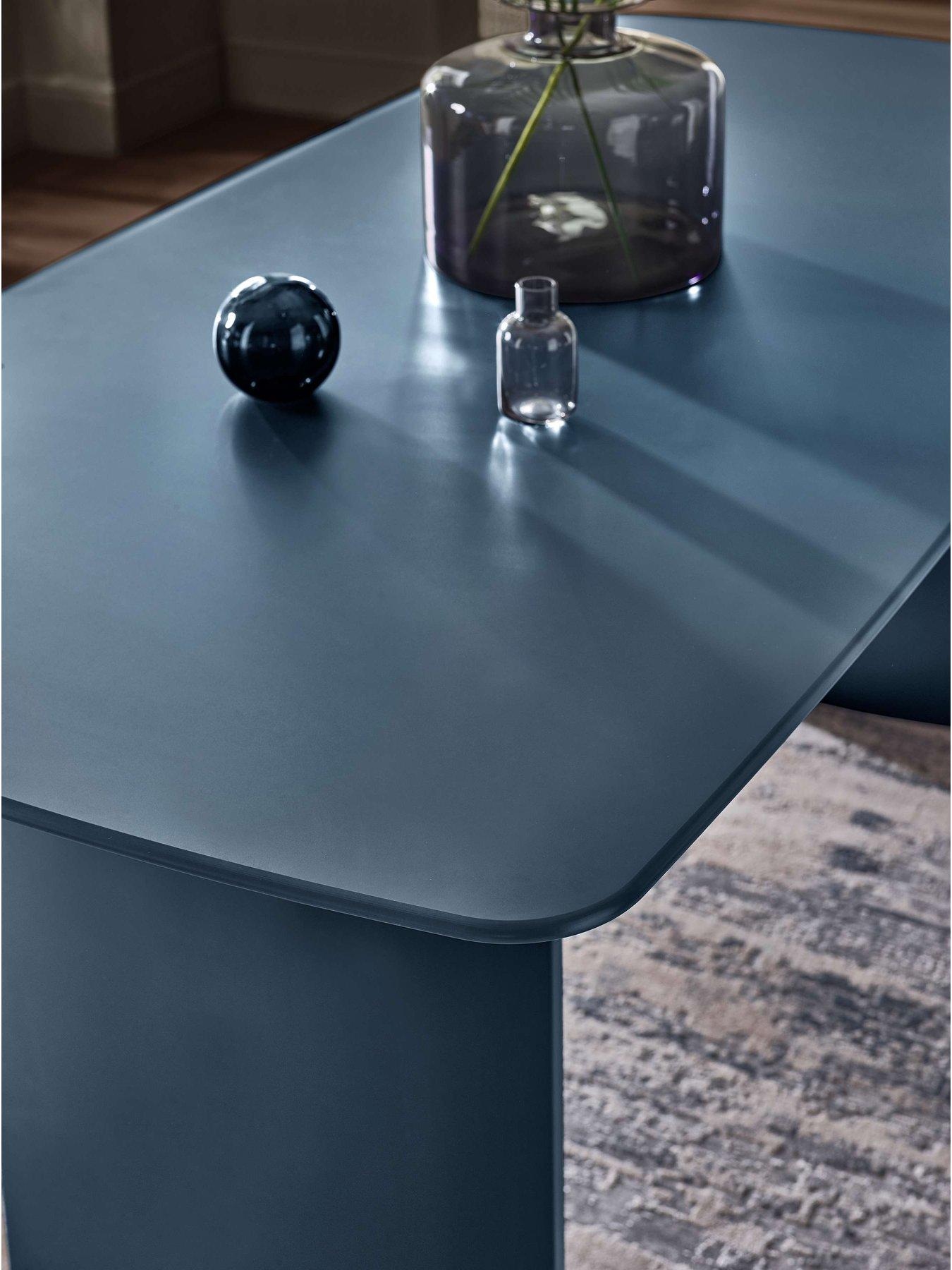 Image 4 of 7 of Julian Bowen Element Glass Dining Table