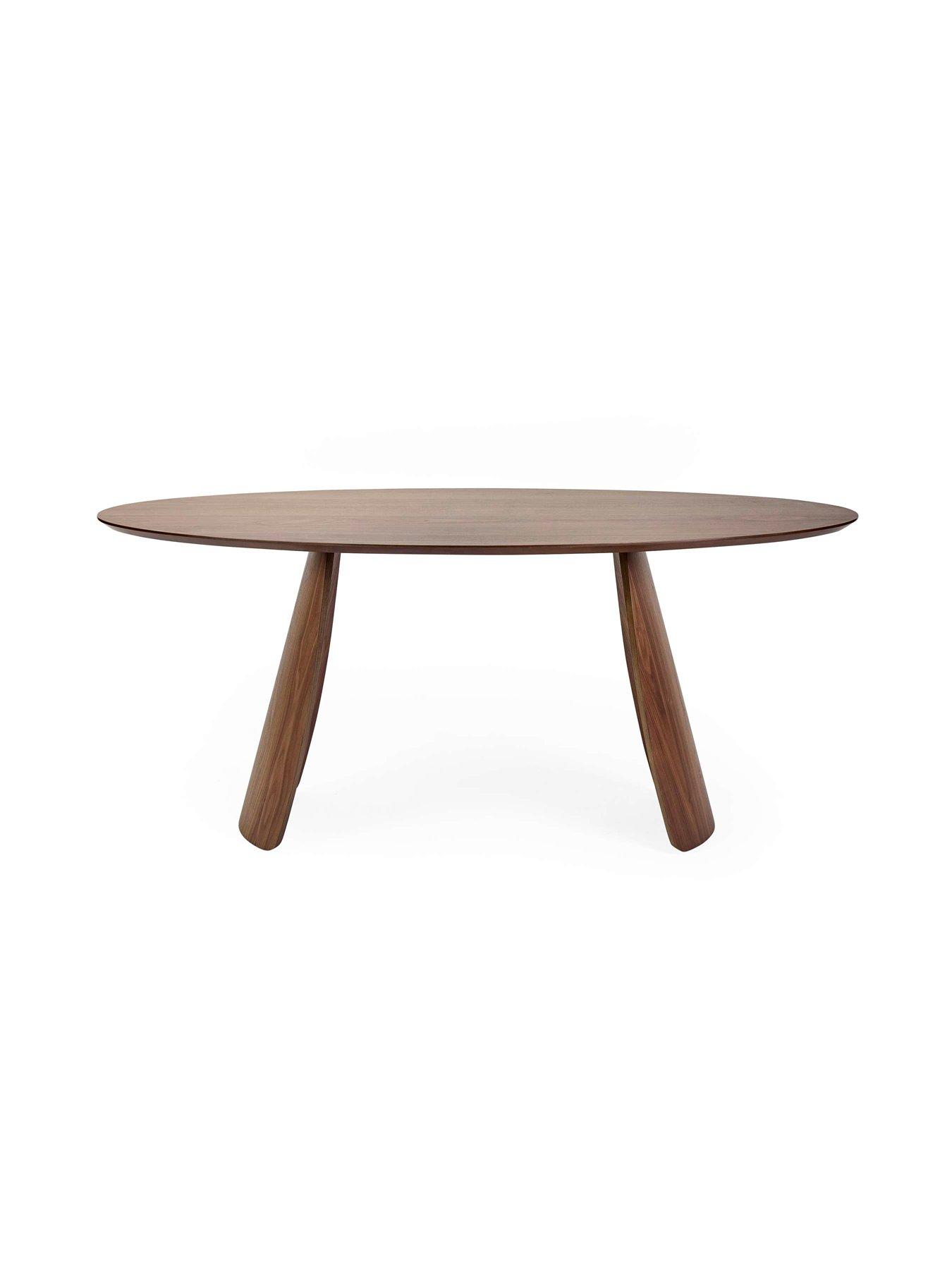 Image 3 of 7 of Julian Bowen Julius Oval Dining Table