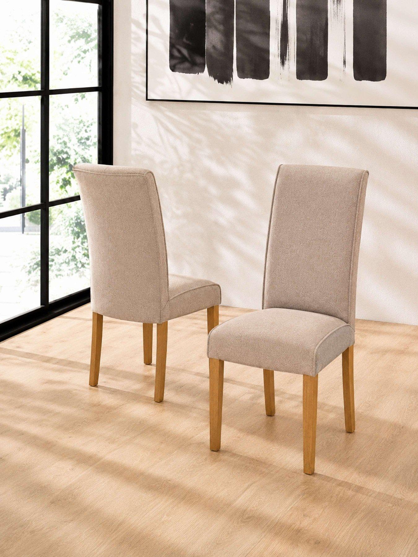 Image 1 of 7 of Julian Bowen Set Of 2 Valencia Dining Chairs