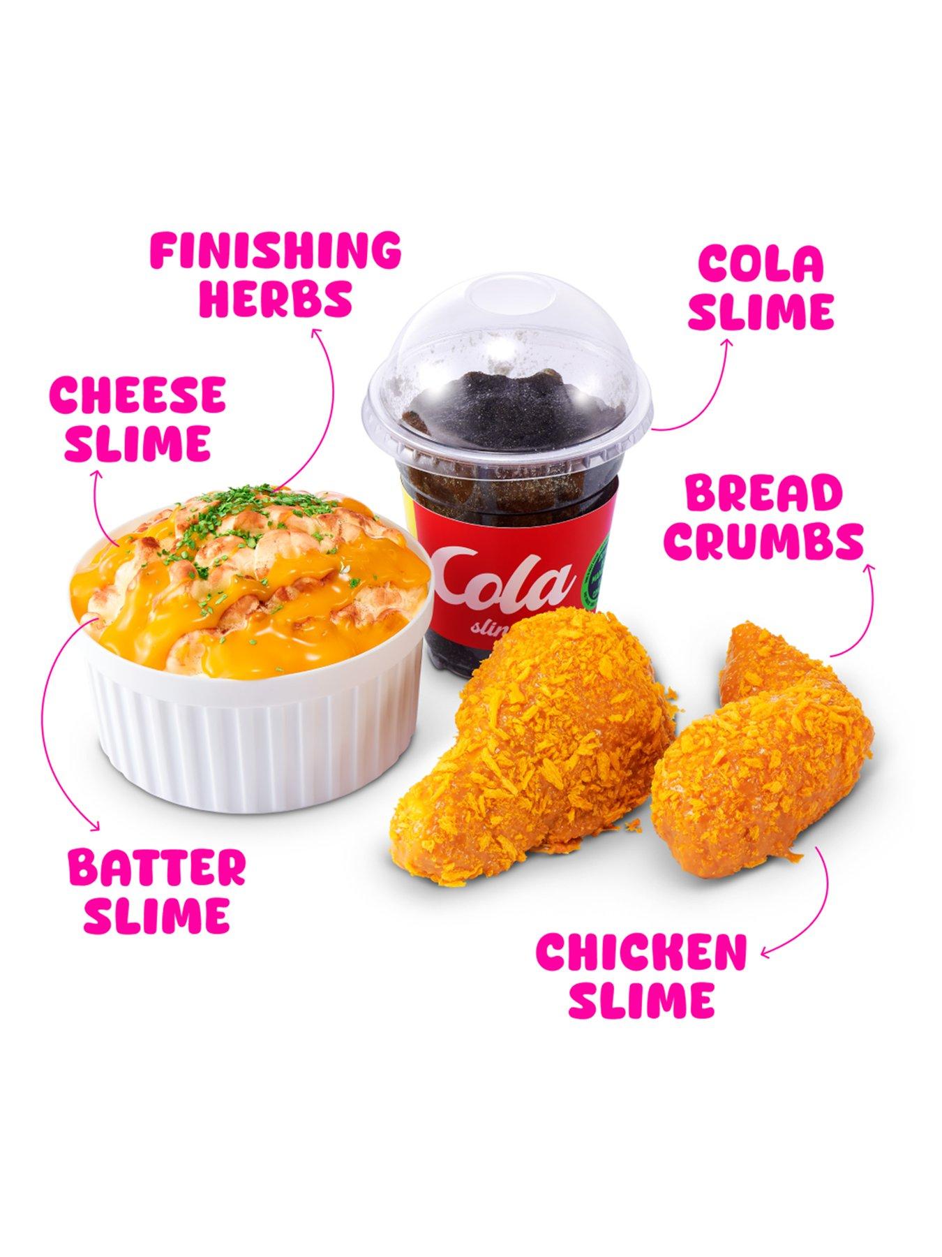 Image 2 of 7 of Slime Mart Mix And Mould Small Shopping Basket Fast Food Slime Play Set