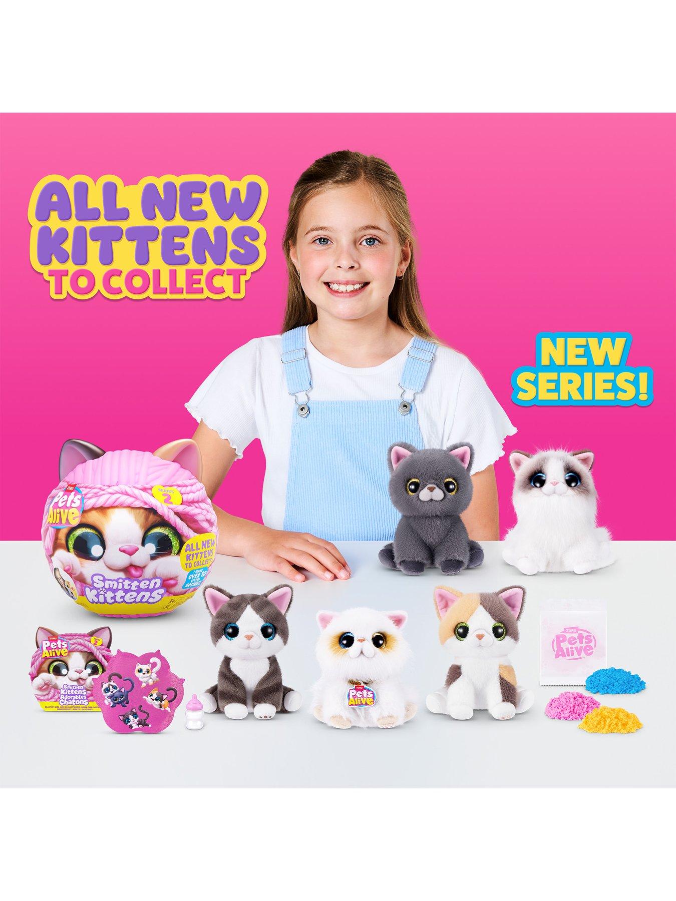 Image 2 of 7 of Pets Alive Smitten Kittens S2 Surprise Sound Interactive Plush Kitten