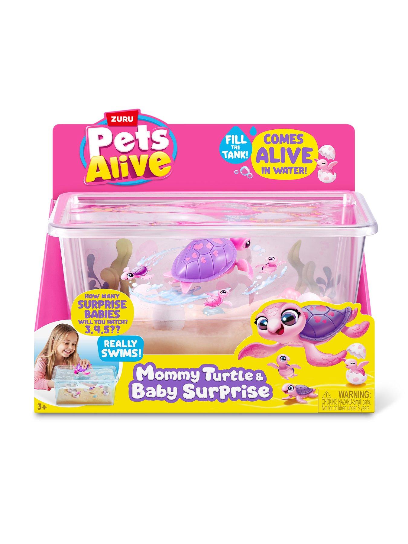 Image 2 of 6 of Pets Alive Pets Alive Mommy &amp; Baby Surprise Turtle Playset S1