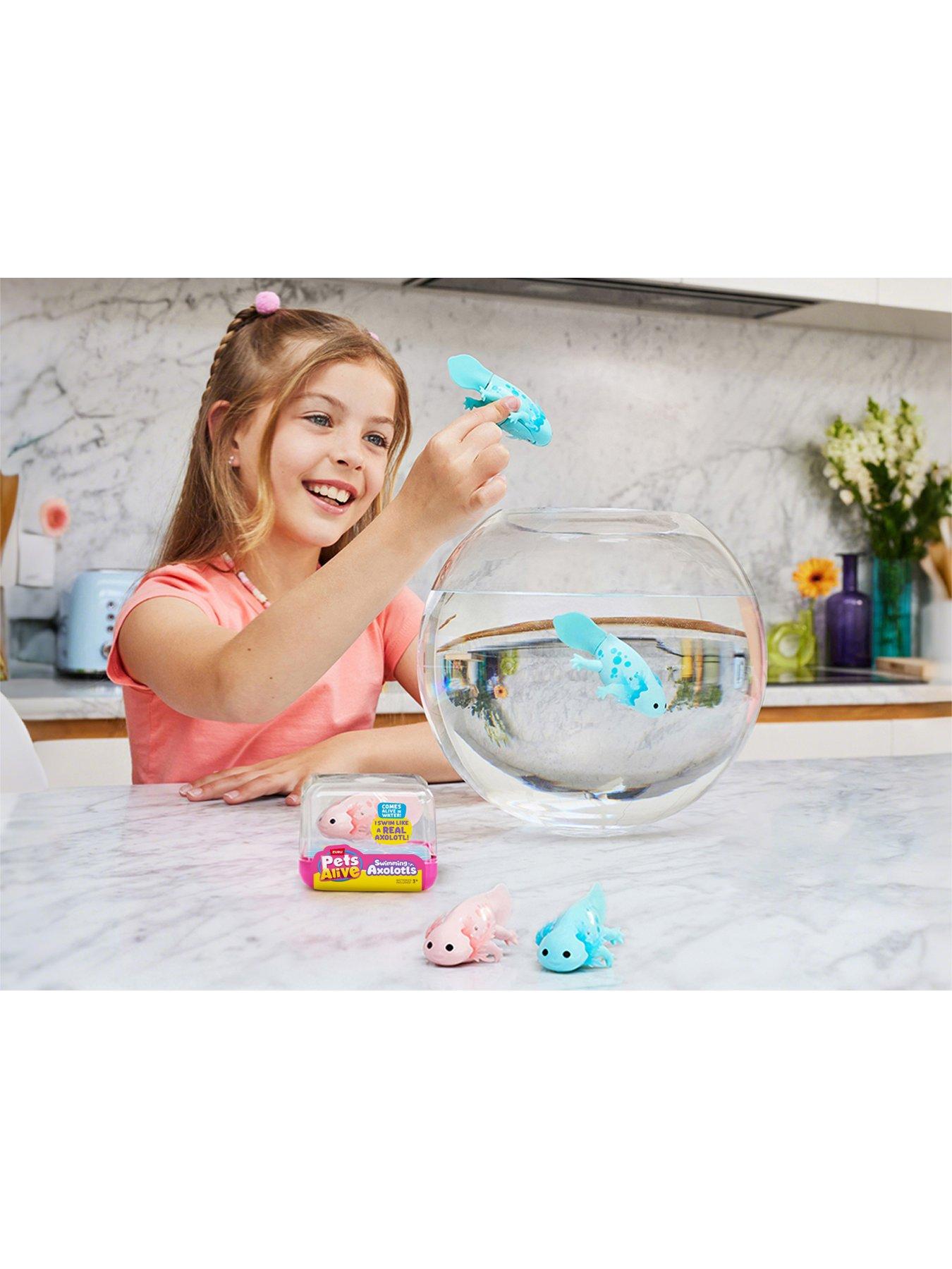 Image 5 of 5 of Pets Alive Swimming Axolotl - S1 - Twin pack