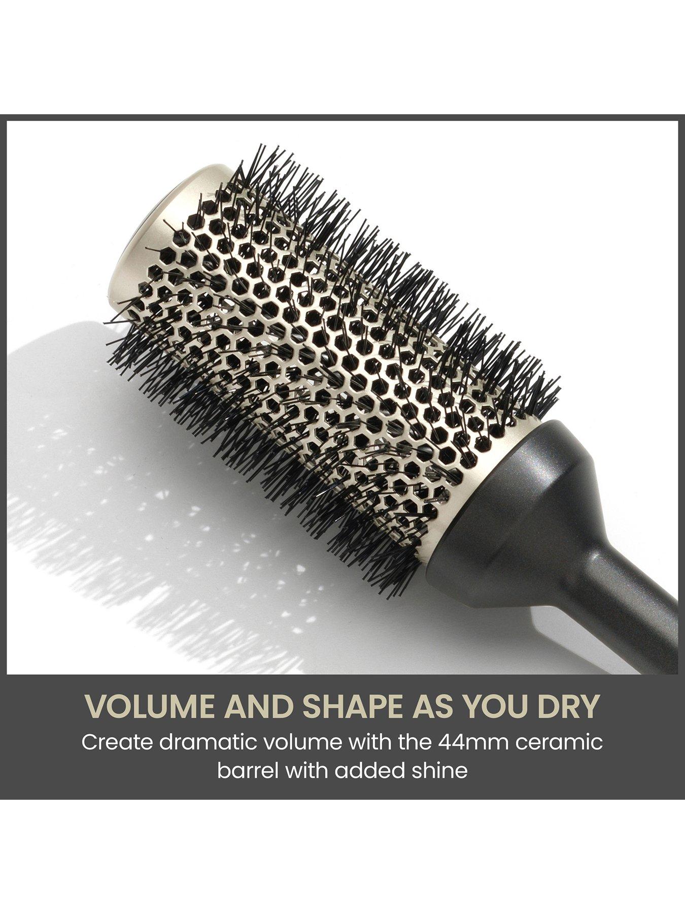 Image 2 of 7 of BaByliss Wet to Dry Round Ceramic Blow-Dry Hair Brush for Volume, Shape and Shine