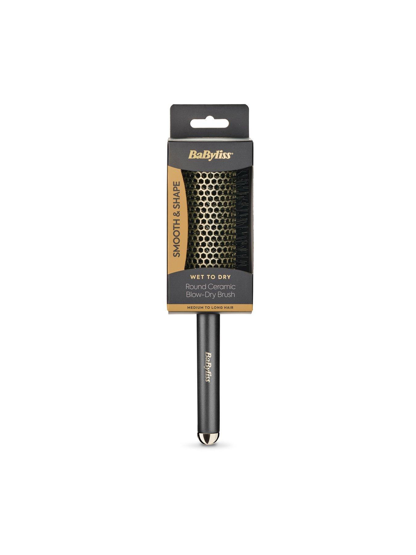 Image 6 of 7 of BaByliss Wet to Dry Round Ceramic Blow-Dry Hair Brush for Volume, Shape and Shine