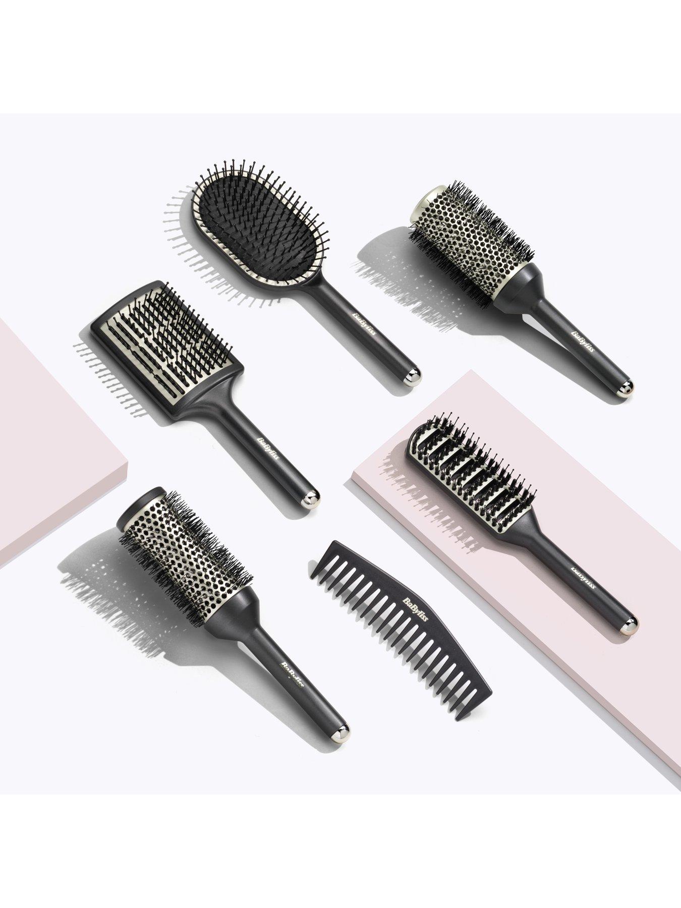 Image 7 of 7 of BaByliss Wet to Dry Round Ceramic Blow-Dry Hair Brush for Volume, Shape and Shine
