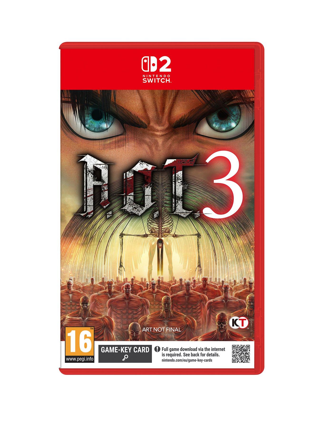 Image 1 of 6 of Nintendo Attack on Titan 3 Switch 2 Standard Edition