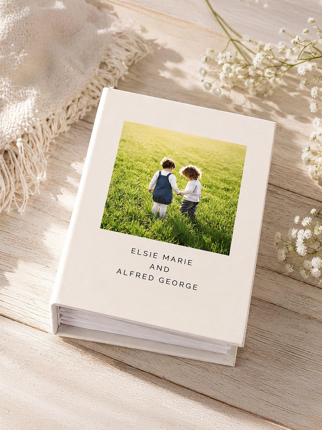 Image 2 of 3 of The Personalised Memento Company Personalised Photo Upload 6x4 Photo Album with Sleeves