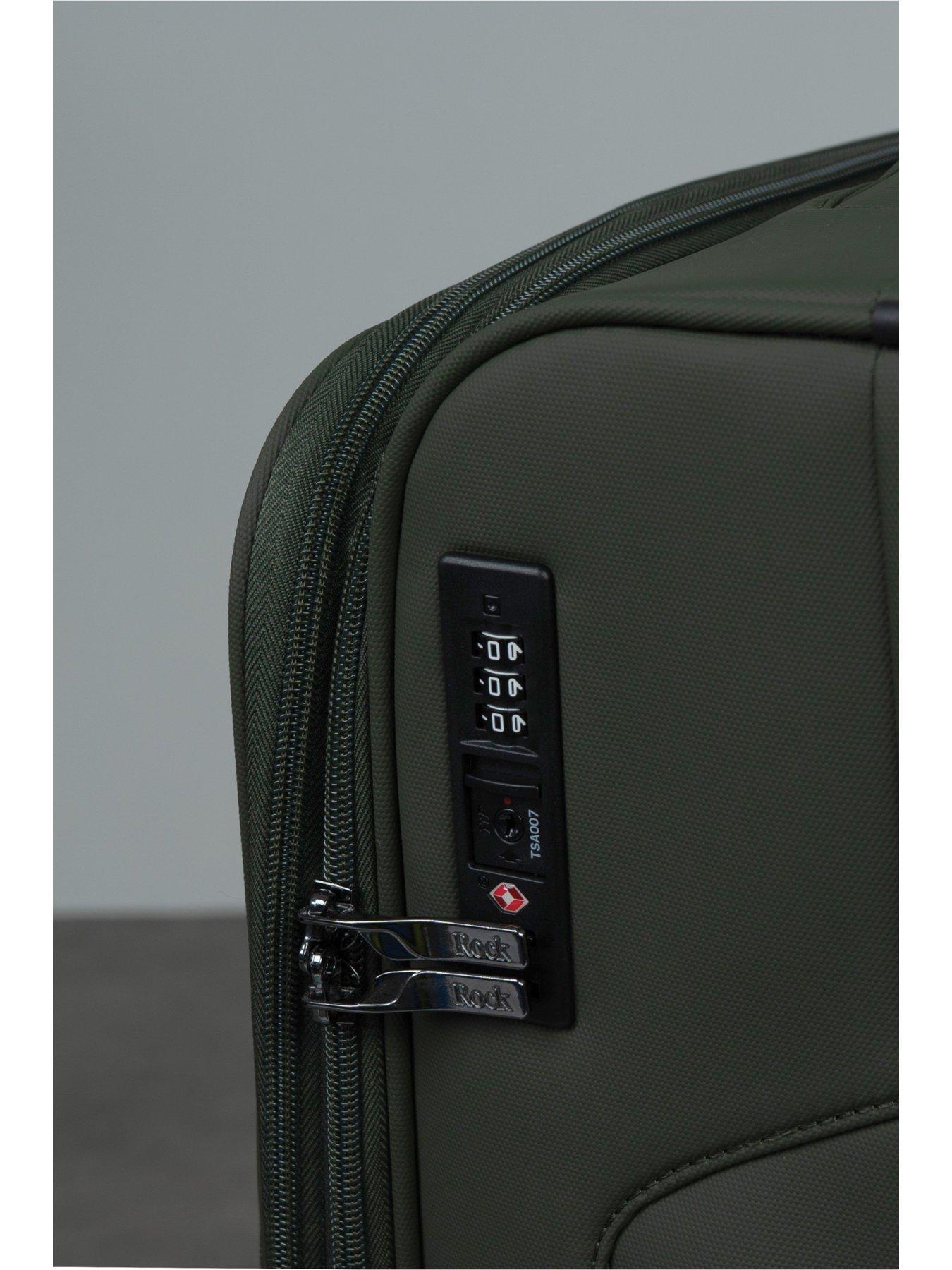 Image 4 of 7 of Rock Luggage Vitality 4pc Set Khaki Suitcase