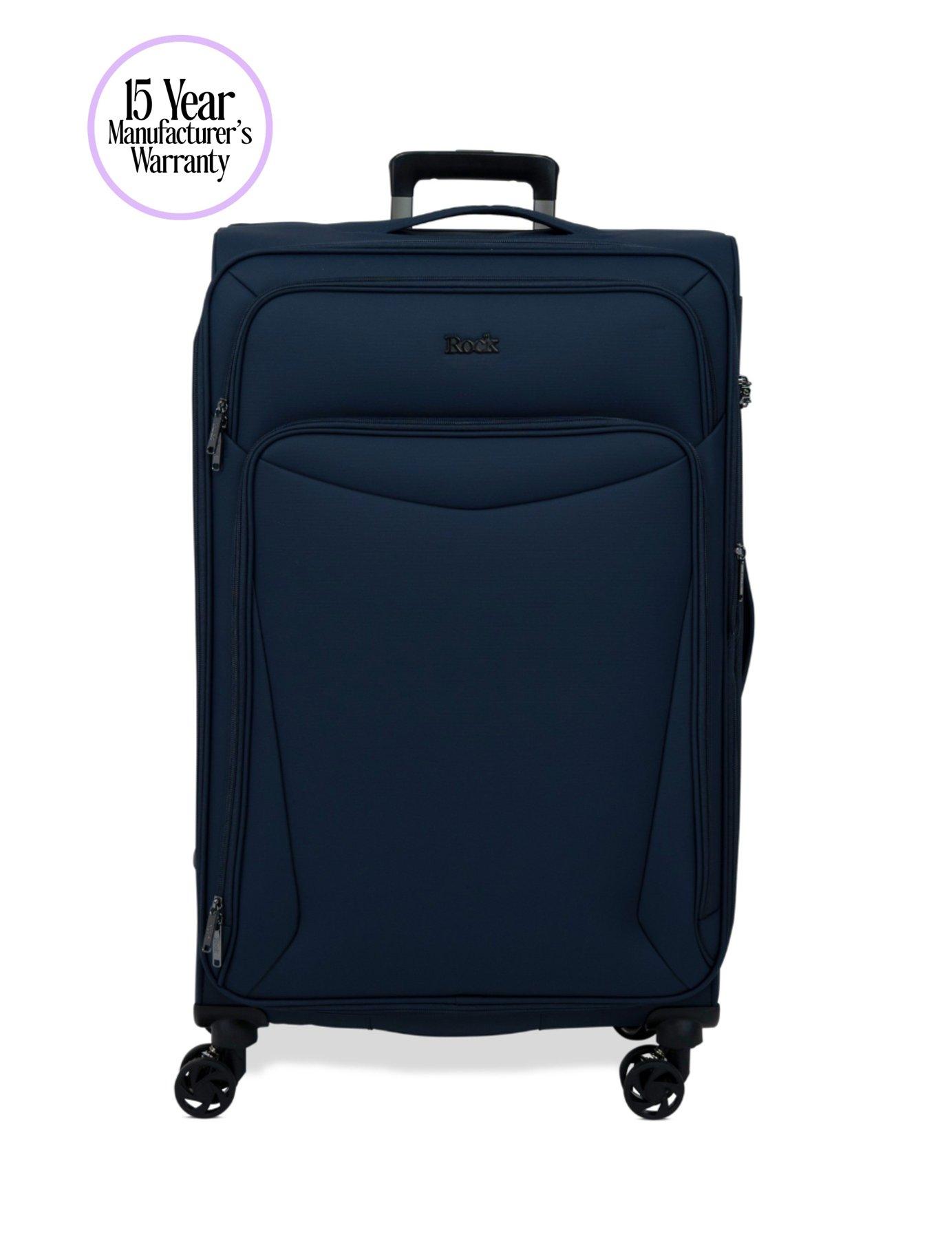 Image 2 of 7 of Rock Luggage Vitality Large Navy Suitcase