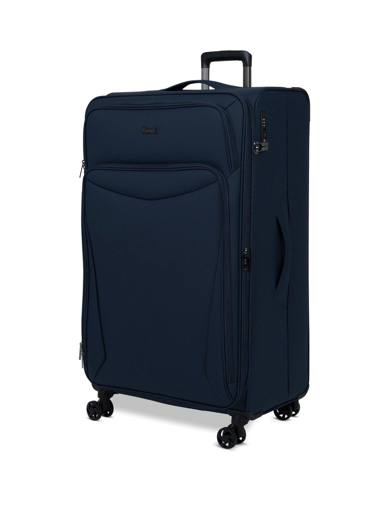 Image 1 of 7 of Rock Luggage Vitality Extra Large Navy Suitcase