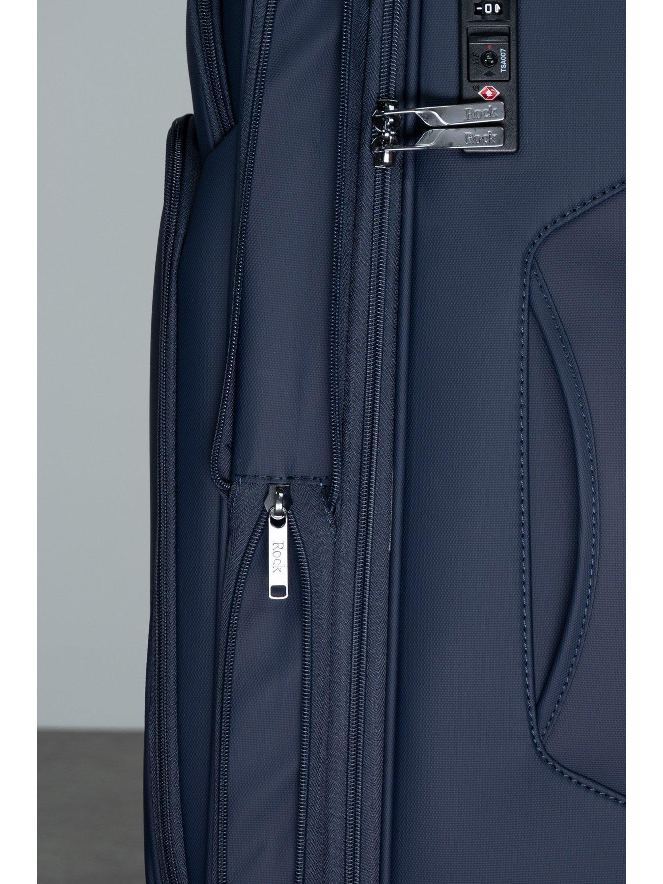 Image 6 of 7 of Rock Luggage Vitality 4pc Set Navy Suitcase