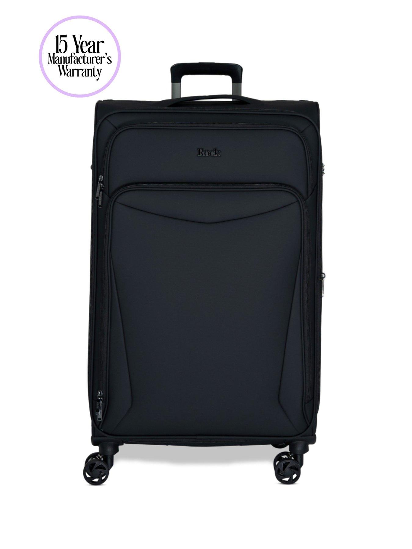Image 2 of 7 of Rock Luggage Vitality Large Black Suitcase