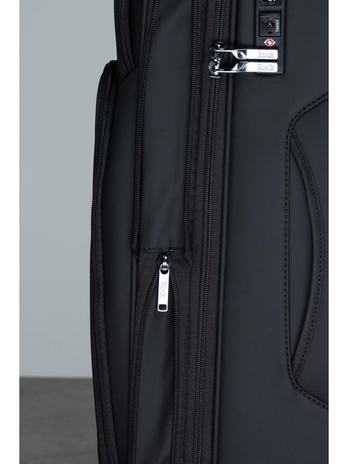 Image 6 of 7 of Rock Luggage Vitality Large Black Suitcase