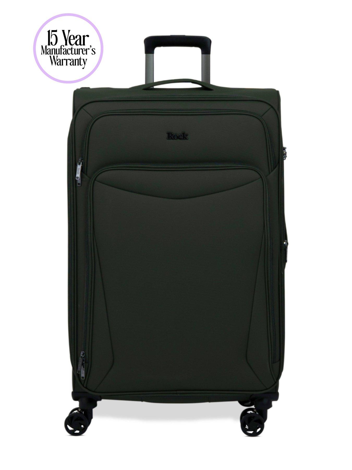 Image 2 of 7 of Rock Luggage Vitality 3pc Set Khaki Suitcase