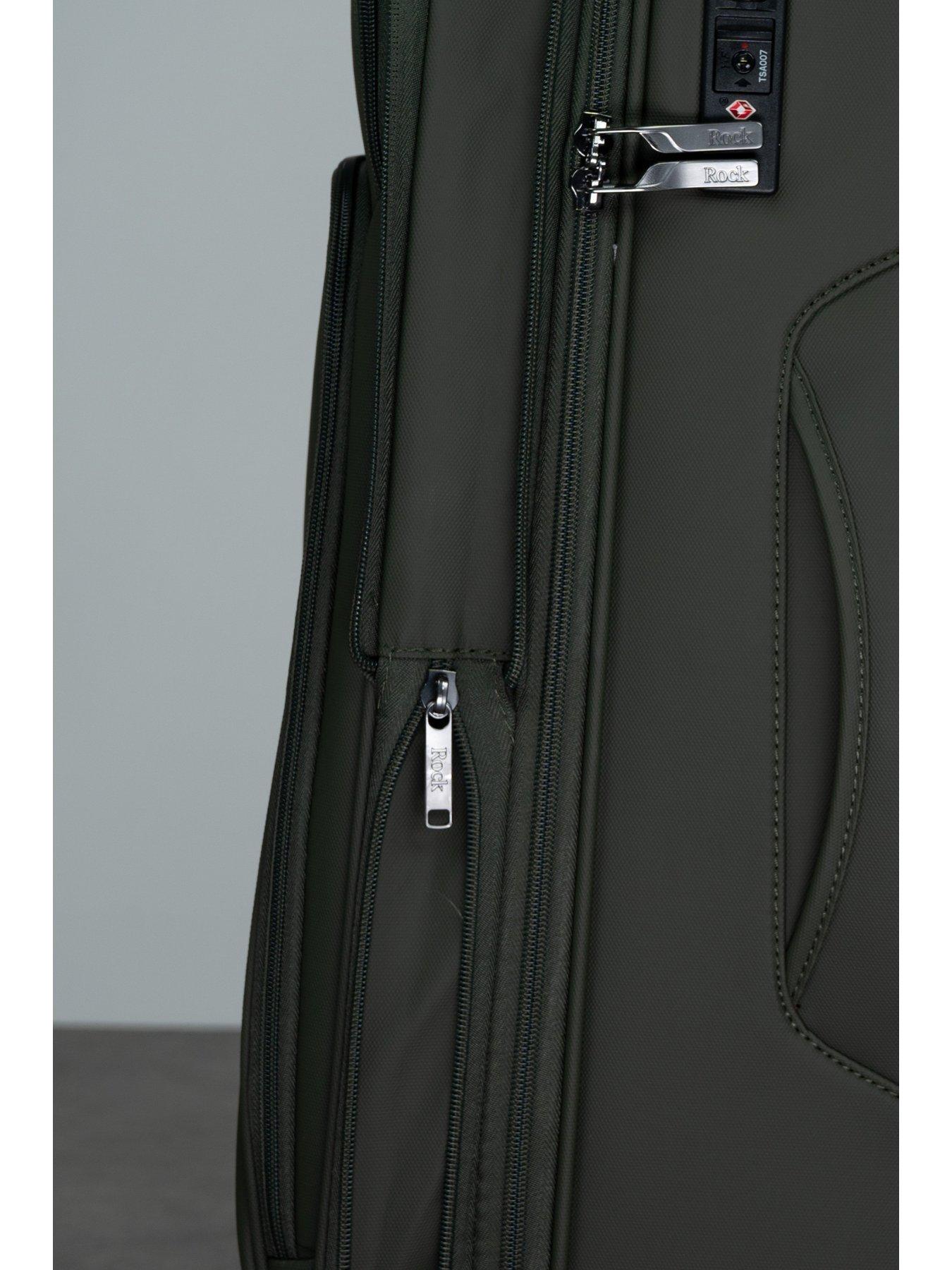 Image 6 of 7 of Rock Luggage Vitality 3pc Set Khaki Suitcase