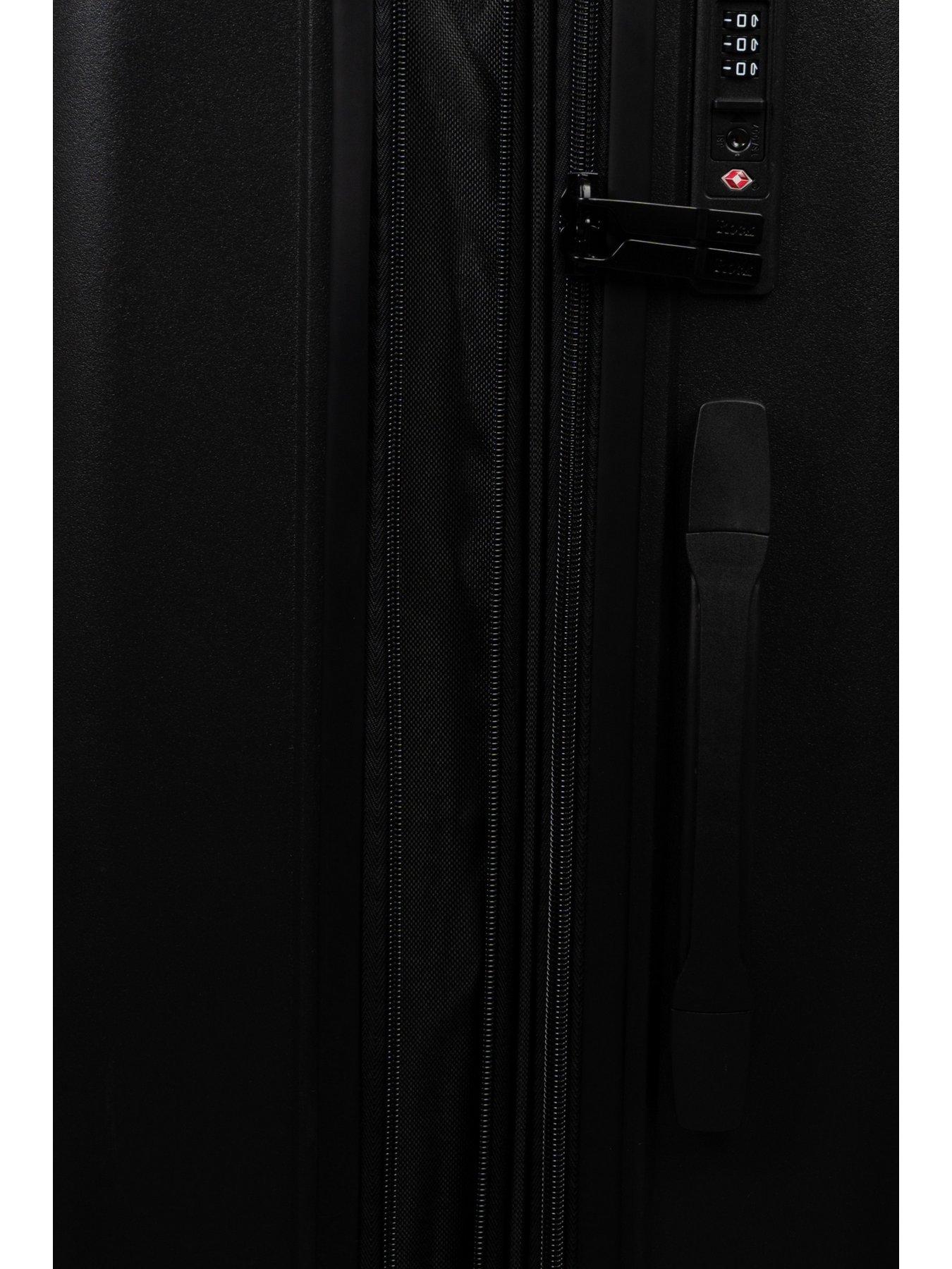 Image 7 of 7 of Rock Luggage Resilient 3pc Set Black Suitcase