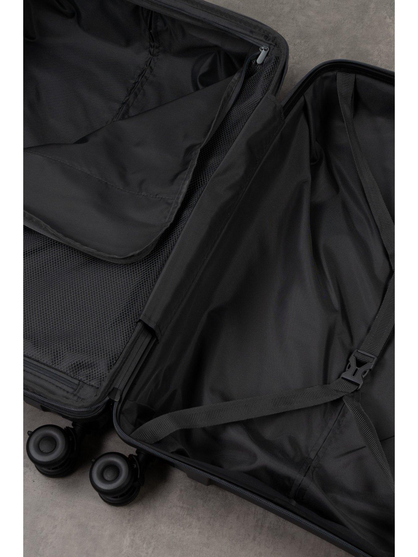 Image 5 of 7 of Rock Luggage Resilient Large Charcoal Suitcase