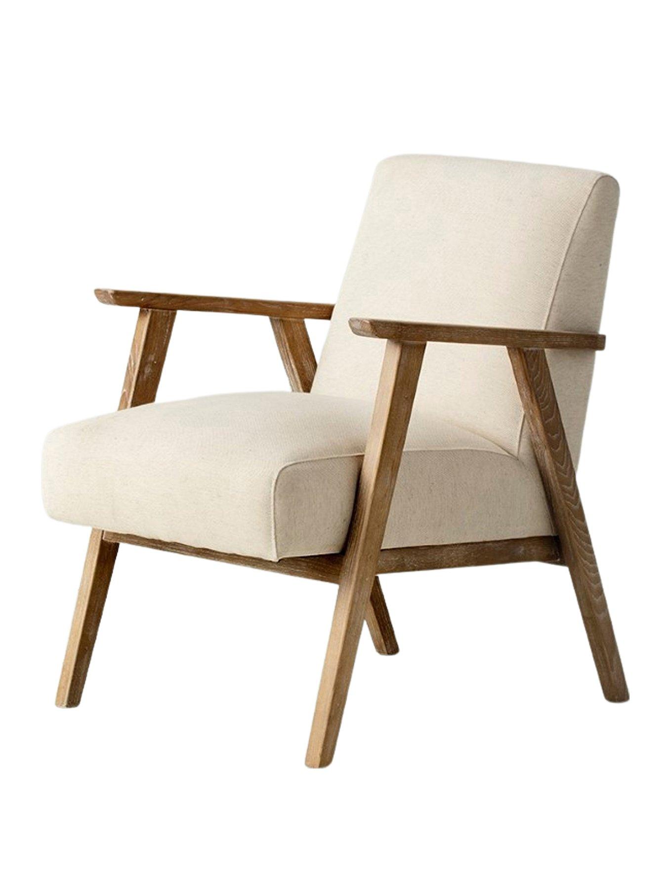 Image 2 of 6 of Gallery Direct Neyland Armchair Natural Linen