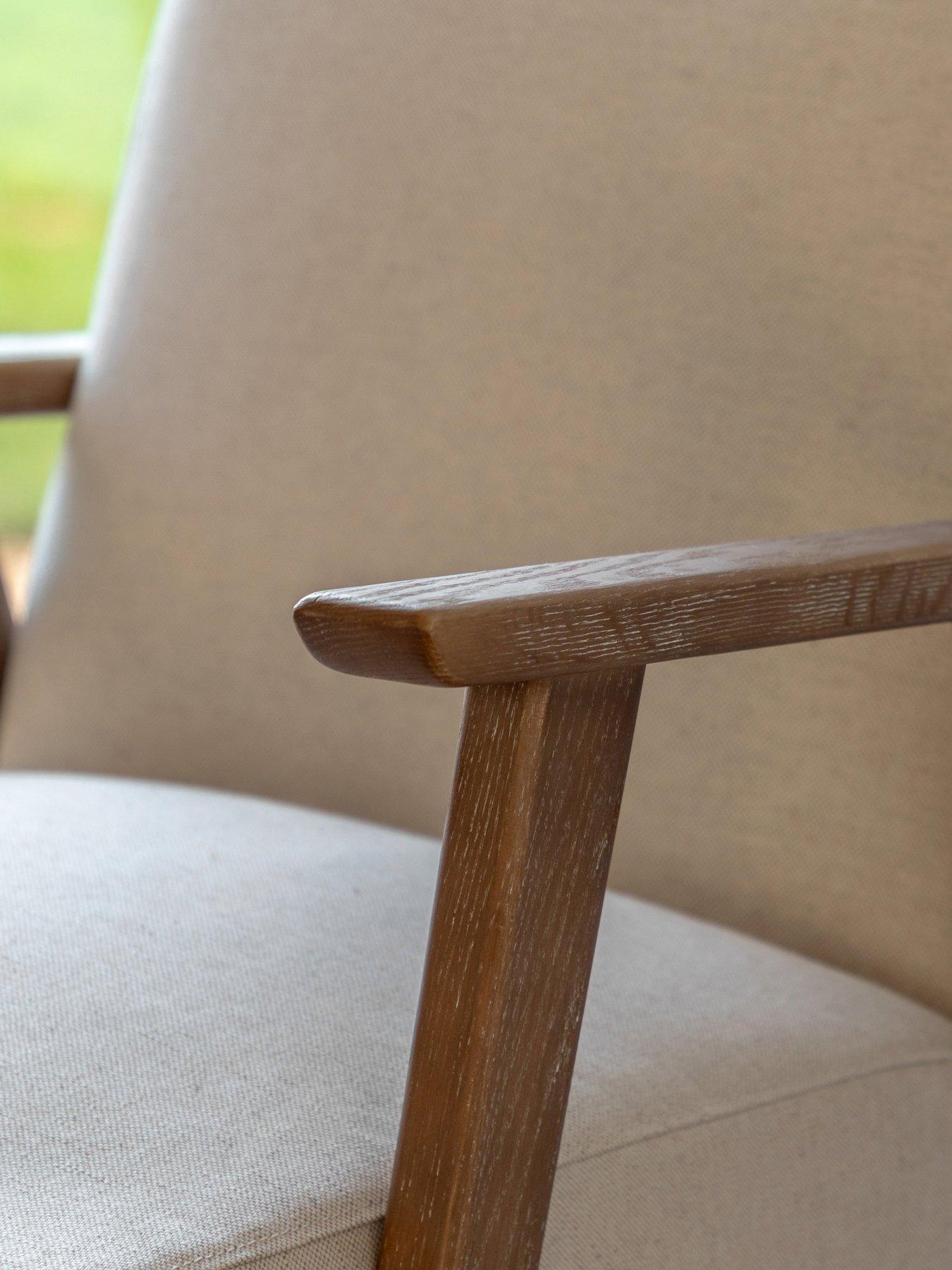 Image 3 of 6 of Gallery Direct Neyland Armchair Natural Linen