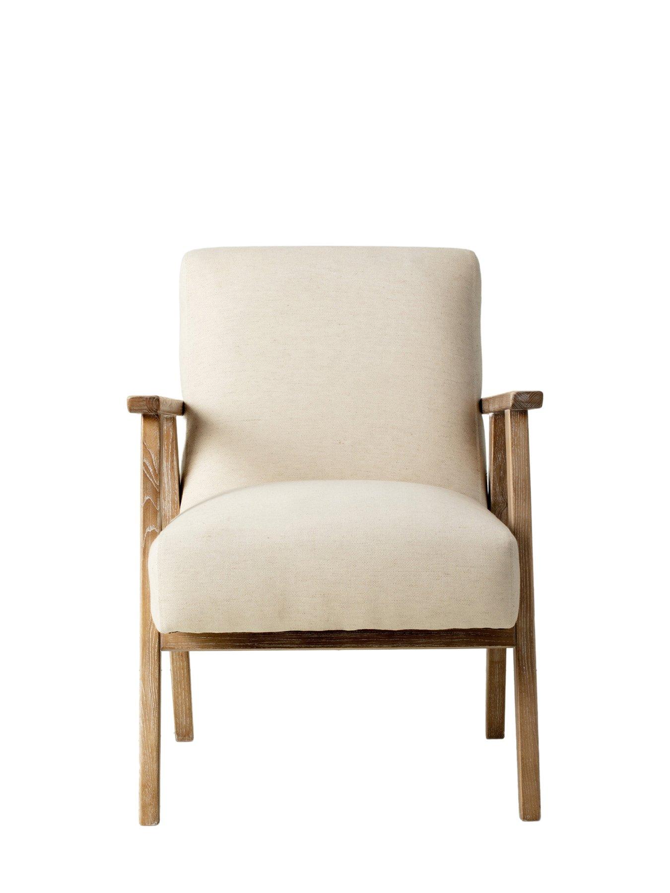 Image 5 of 6 of Gallery Direct Neyland Armchair Natural Linen