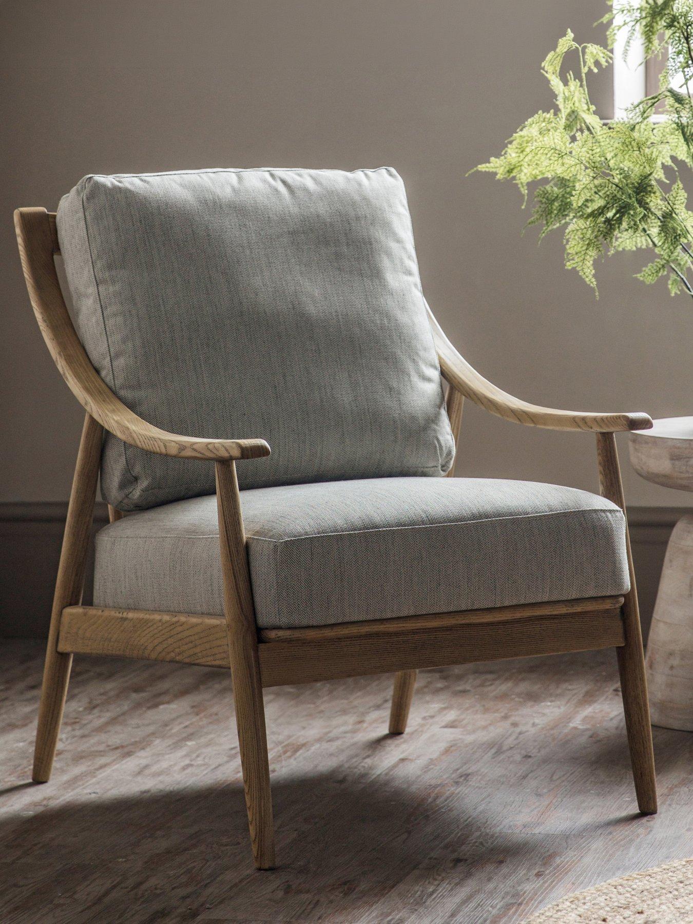 Image 1 of 6 of Gallery Direct Reliant Armchair Natural Linen