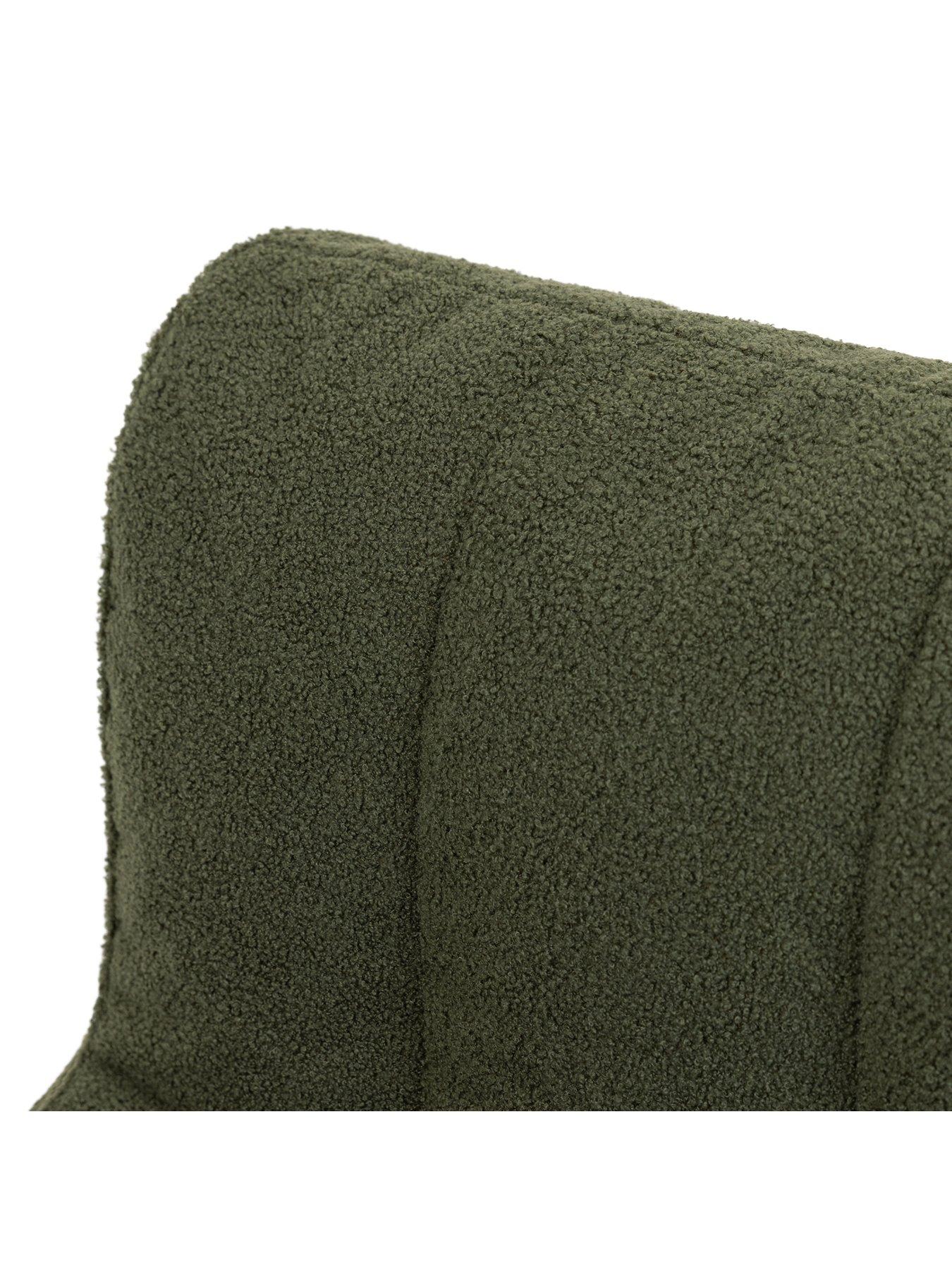 Image 6 of 7 of Icon Beanbags Swoop Lounger Chair Boucle