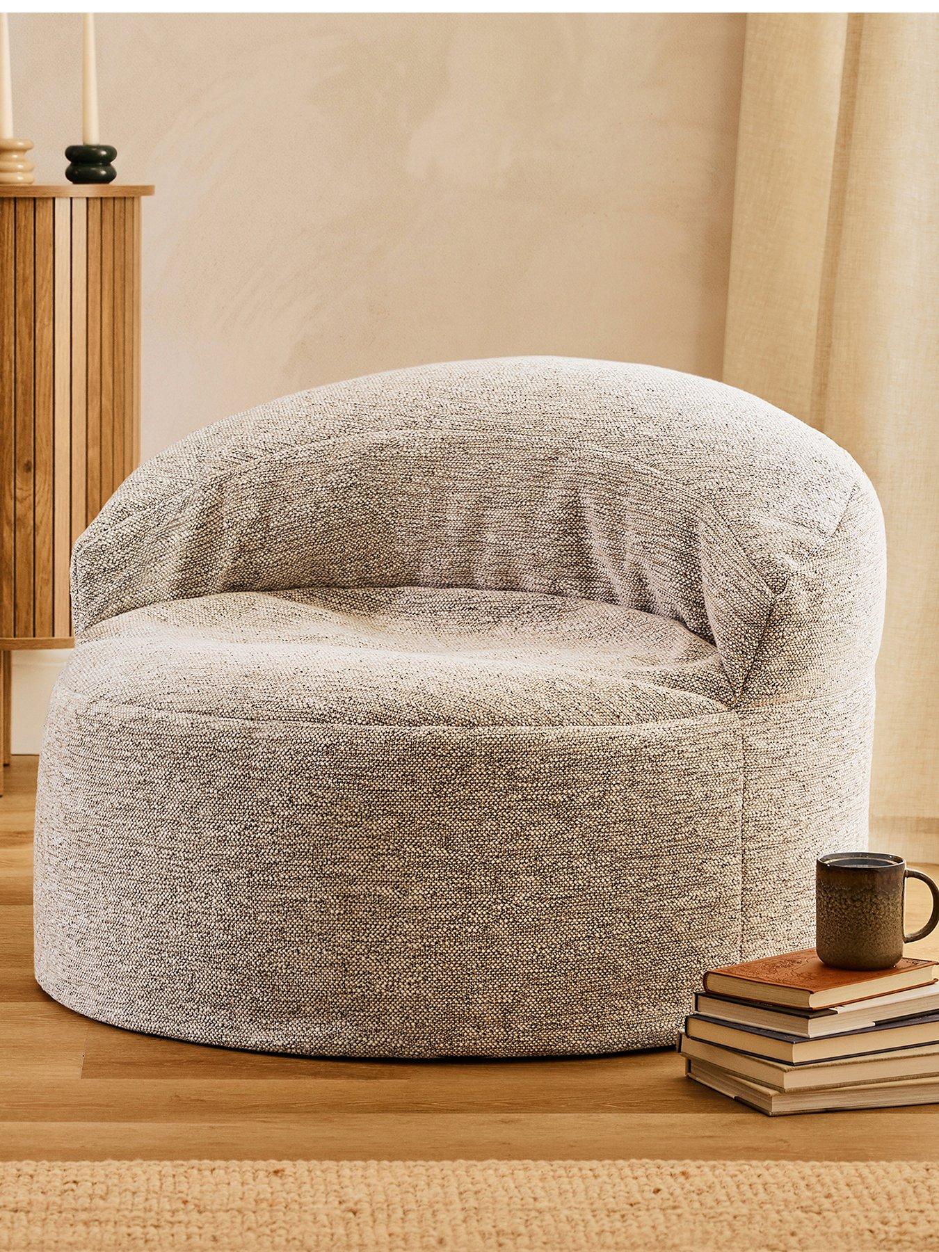 Image 2 of 6 of Icon Beanbags Orb Accents Chair Natural