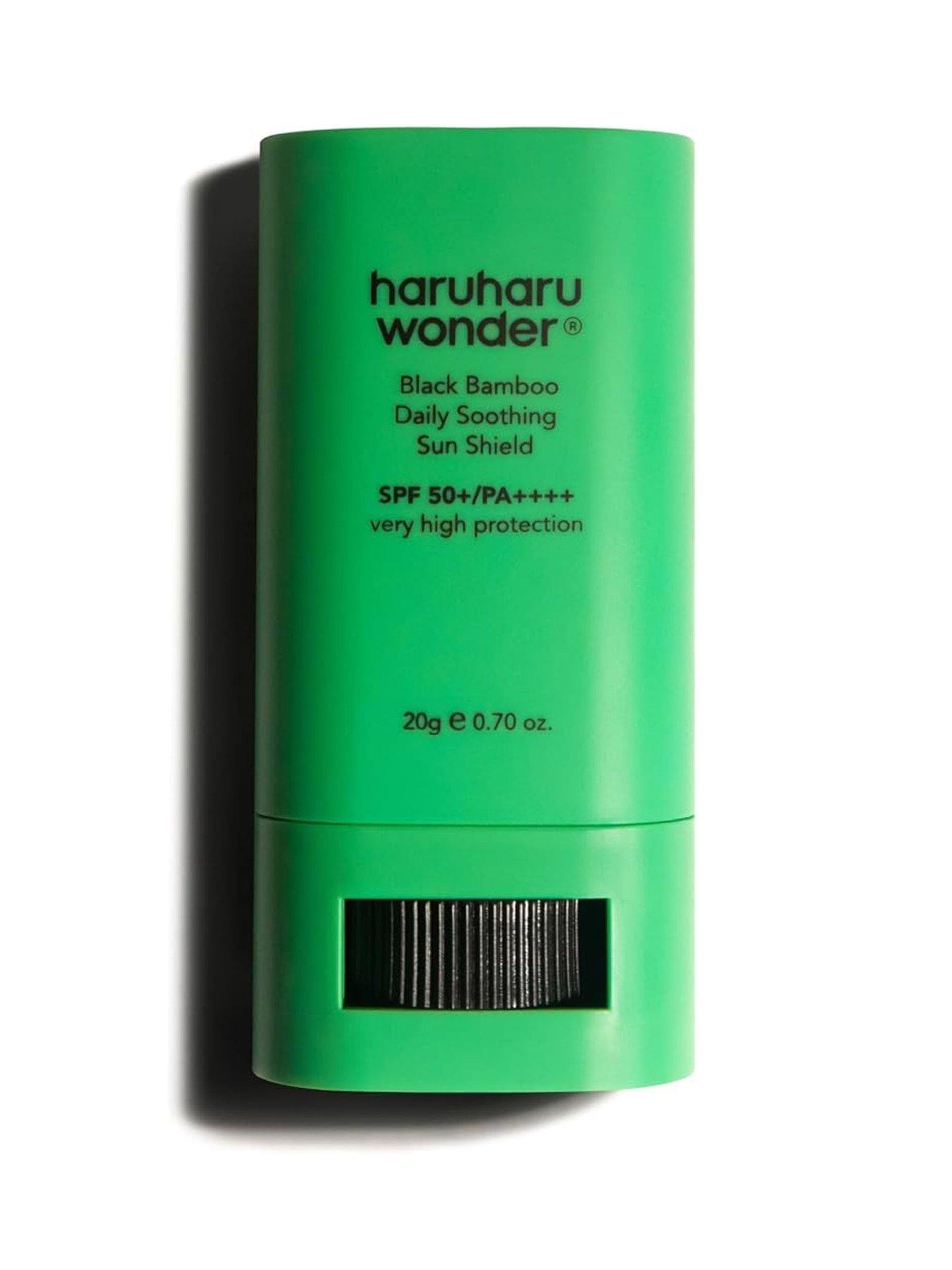Image 1 of 6 of Haruharu Wonder Haruharu Wonder Black Bamboo Daily Soothing Sun Shield 20g