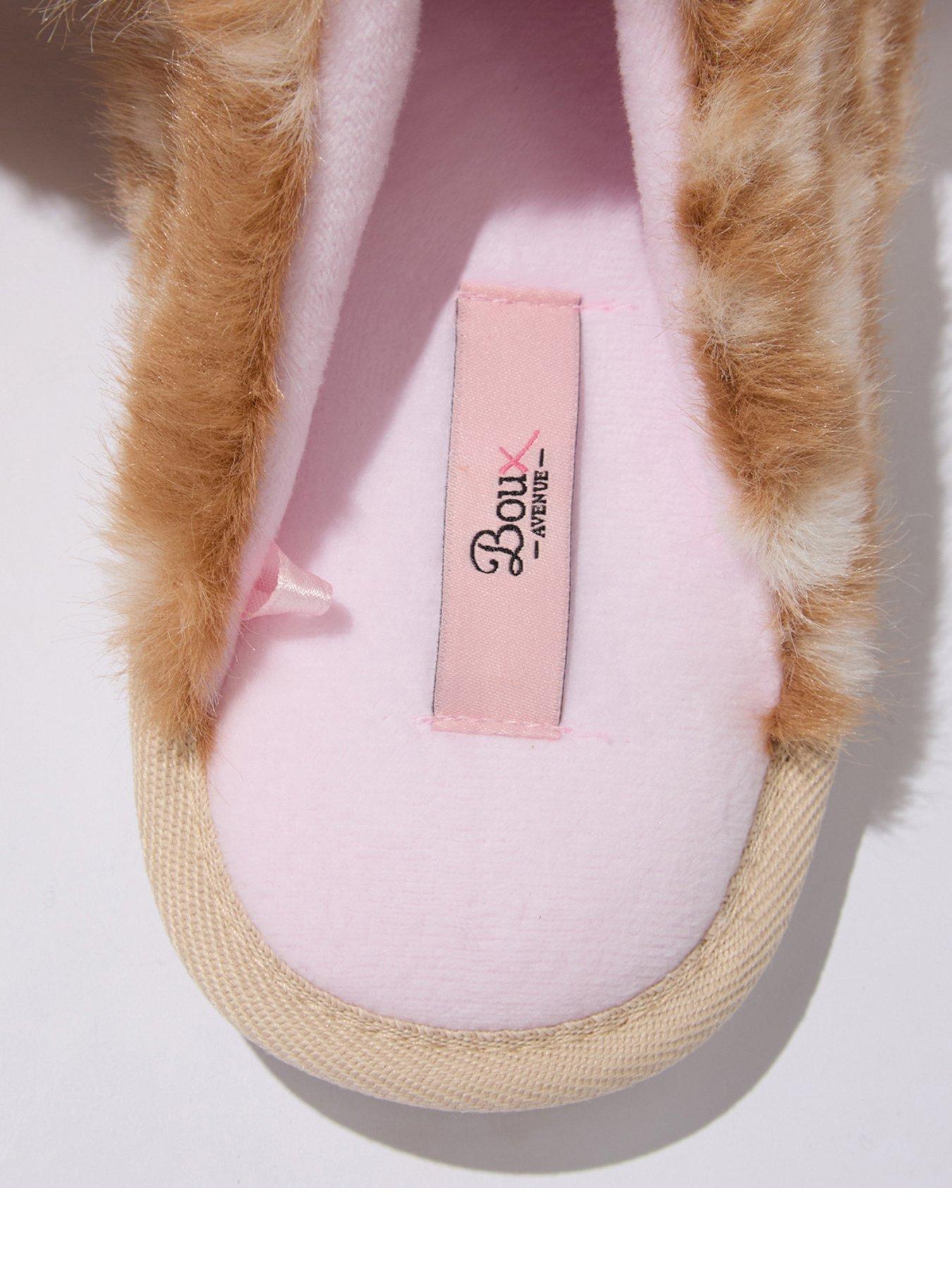 Image 3 of 5 of Boux Avenue Boux Avenue Deer Plush Mule - Neutral Mix